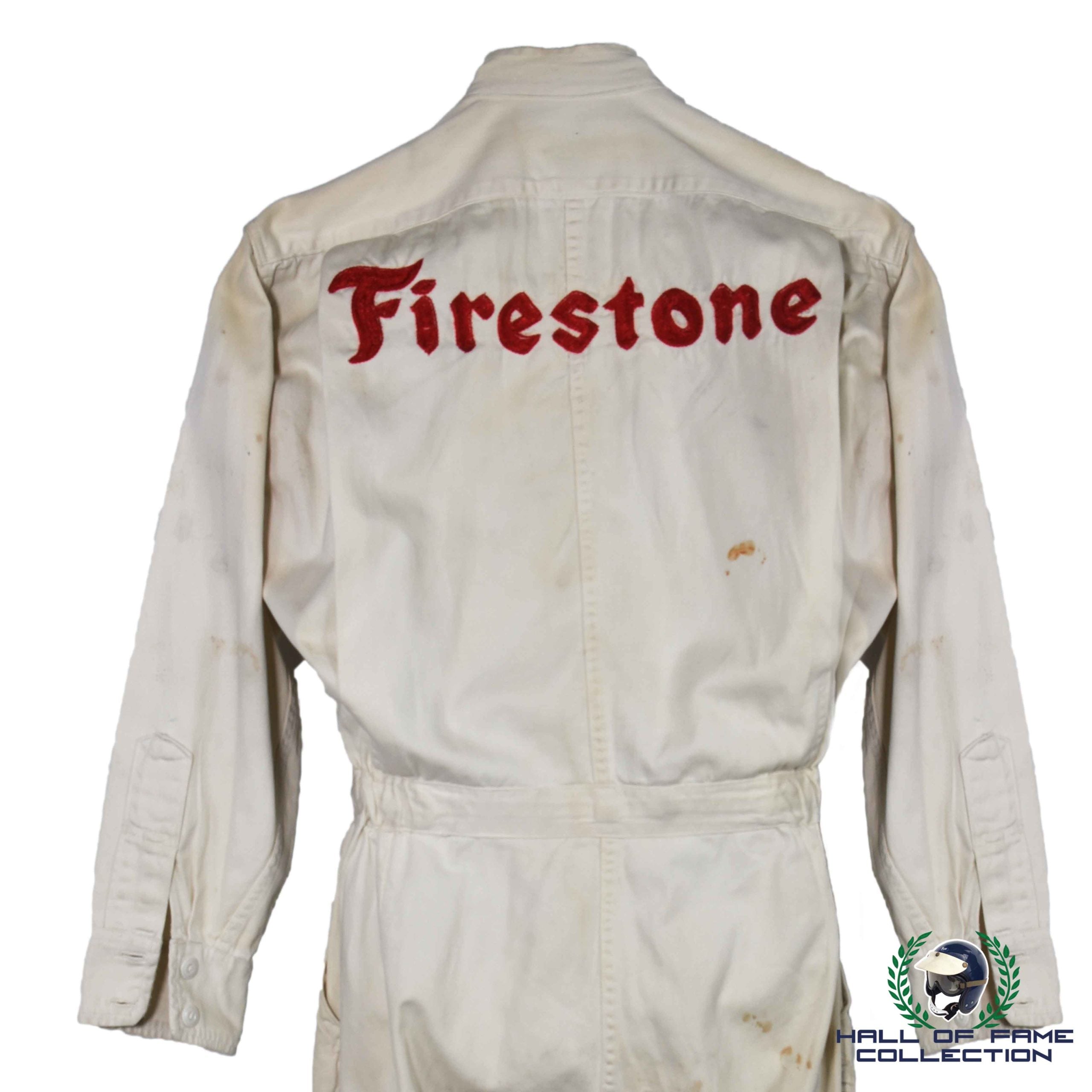 1965 Mario Andretti Signed Race Used Rookie Of The Year Hinchman Indy 500 Suit