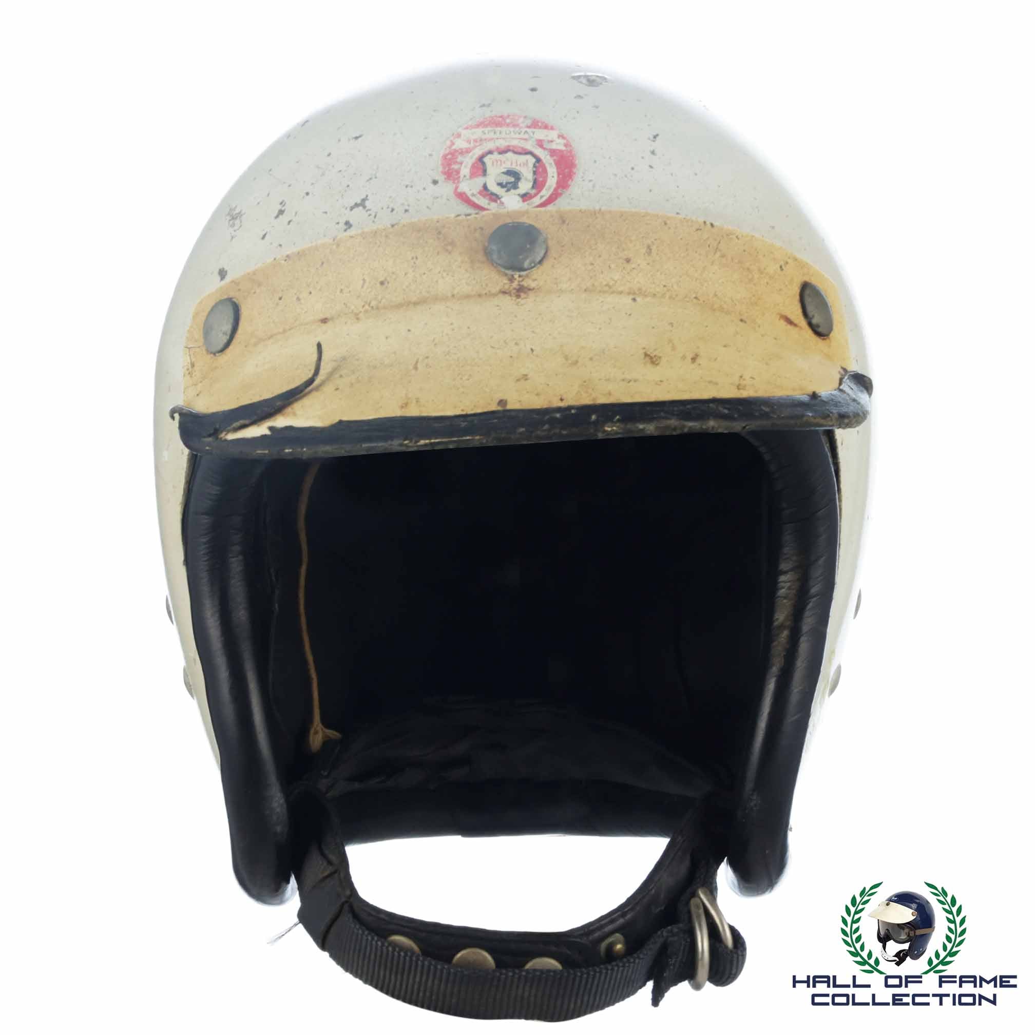 1965 Roger McCluskey Race Used Rare McHal Speedway Indy 500 Helmet + Suit