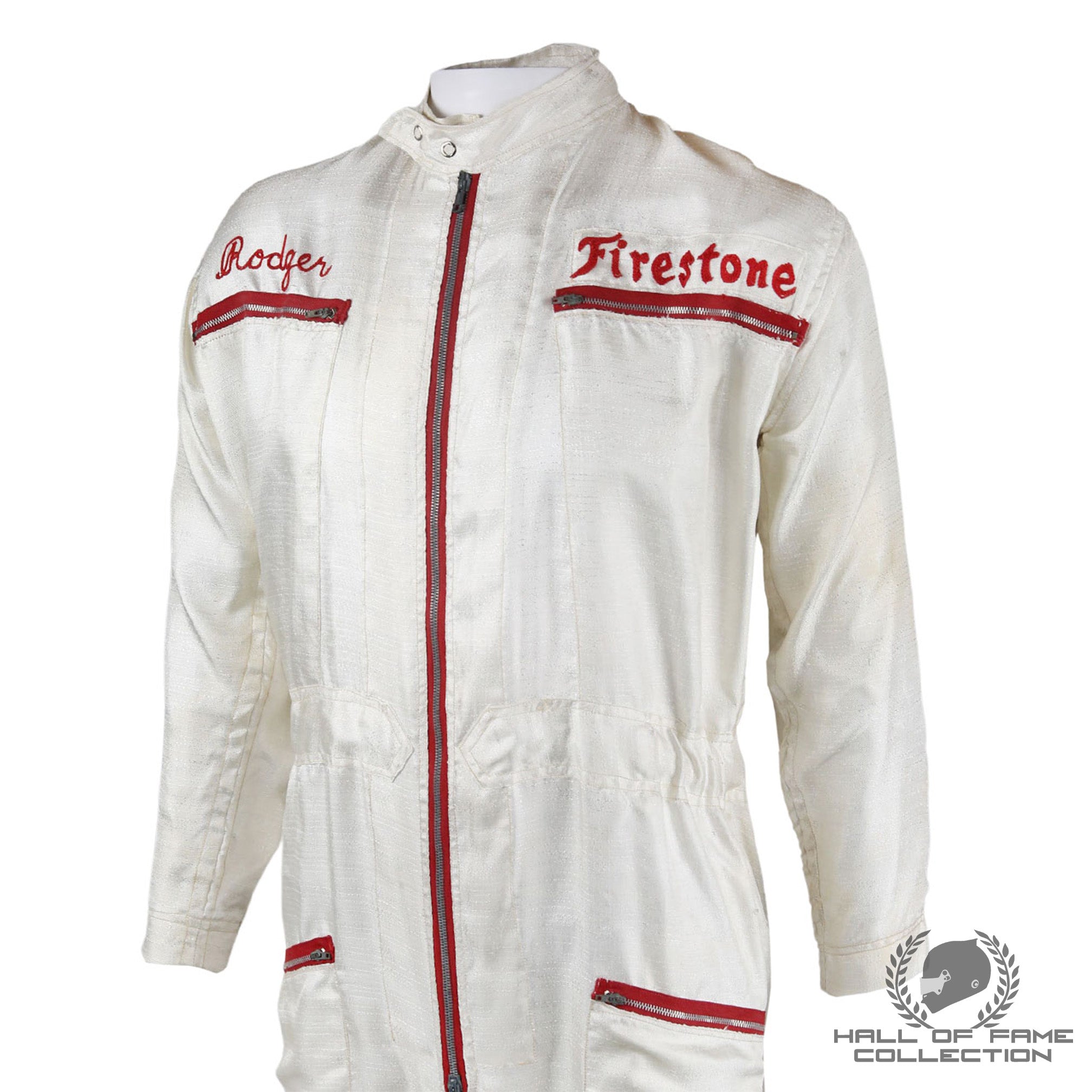 1965 Rodger Ward Rare Race Used Indy 500 Suit