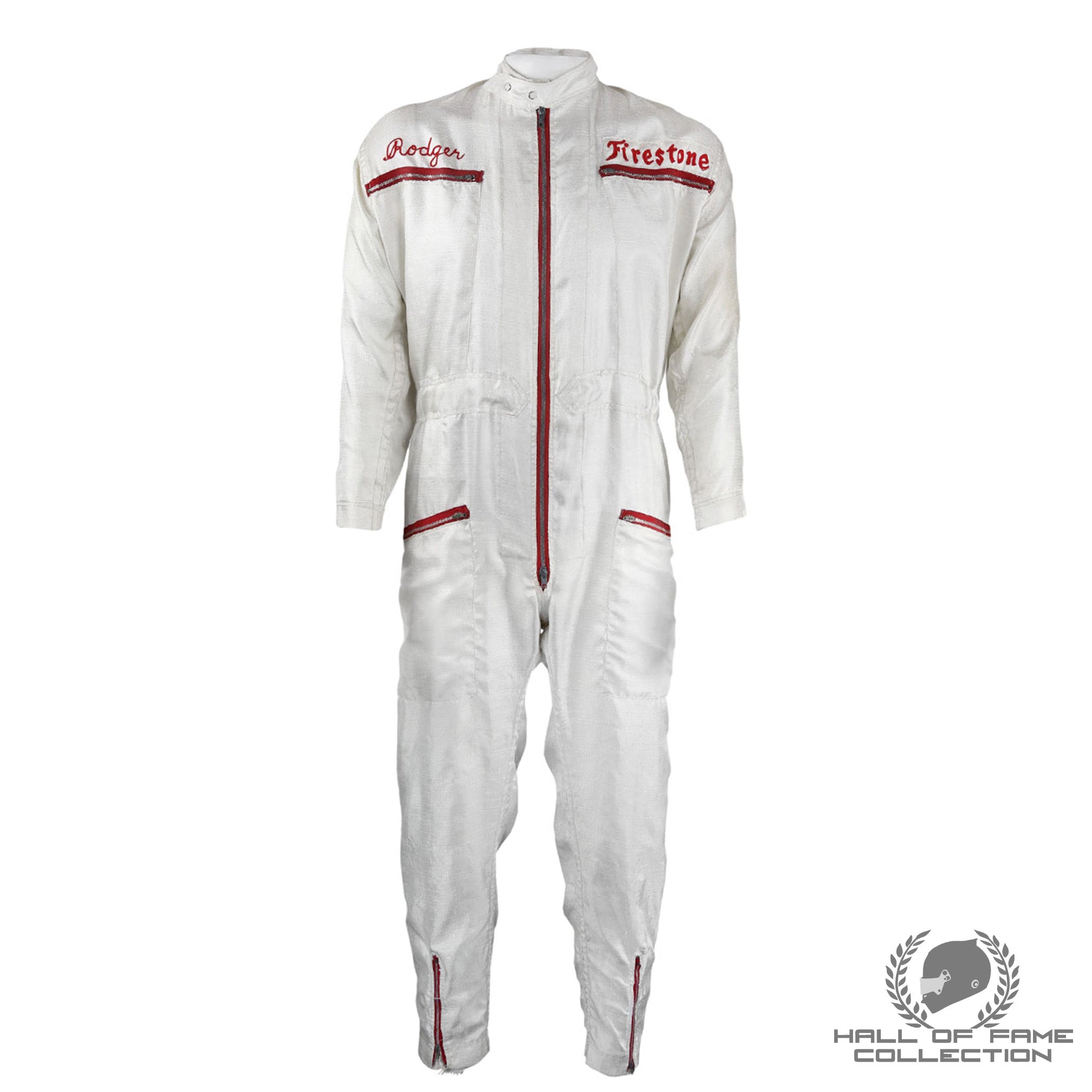 1965 Rodger Ward Rare Race Used Indy 500 Suit