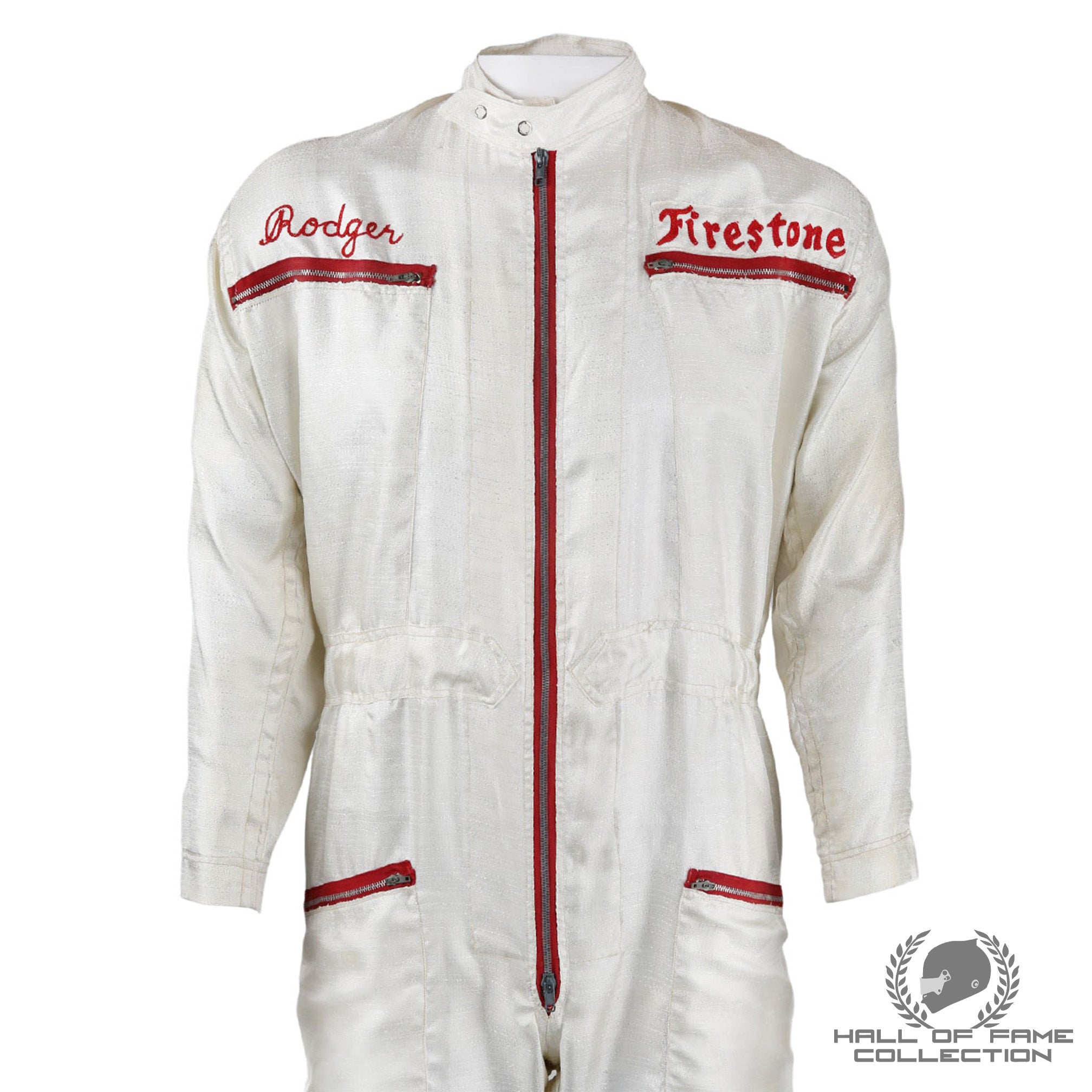 1965 Rodger Ward Rare Race Used Indy 500 Suit