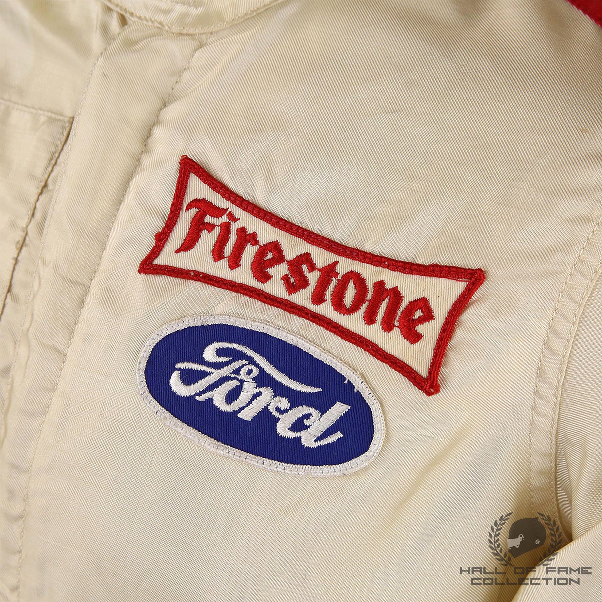 1969 George Follmer Race Used George Follmer Racing USAC Suit