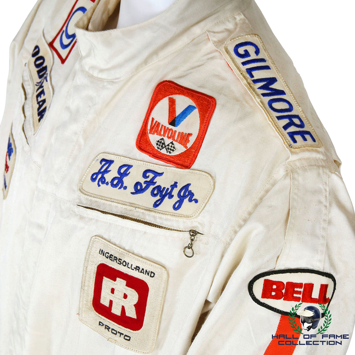 1982 A.J Foyt Race Worn Gilmore Racing Indy 500 Suit