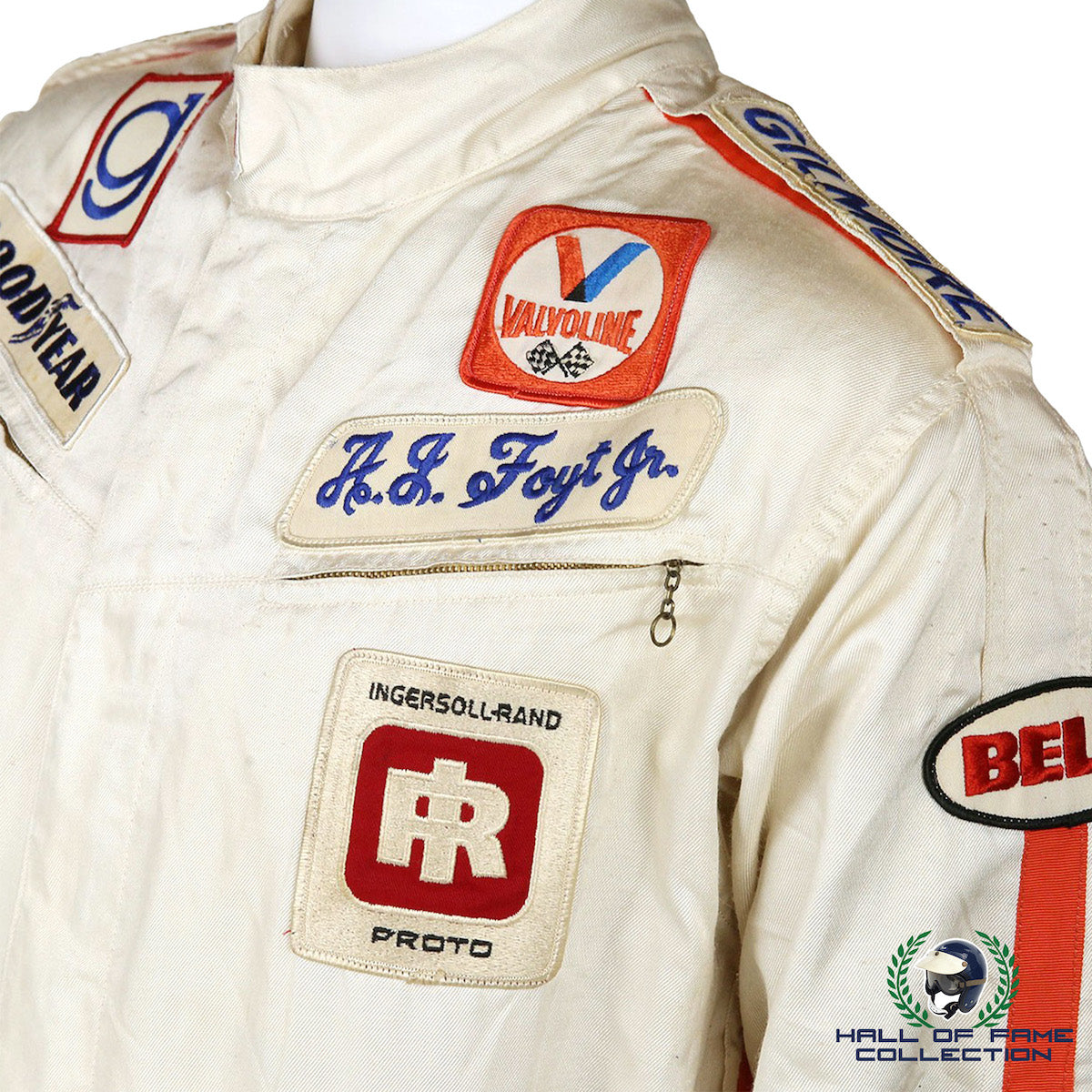 1982 A.J Foyt Race Worn Gilmore Racing Indy 500 Suit