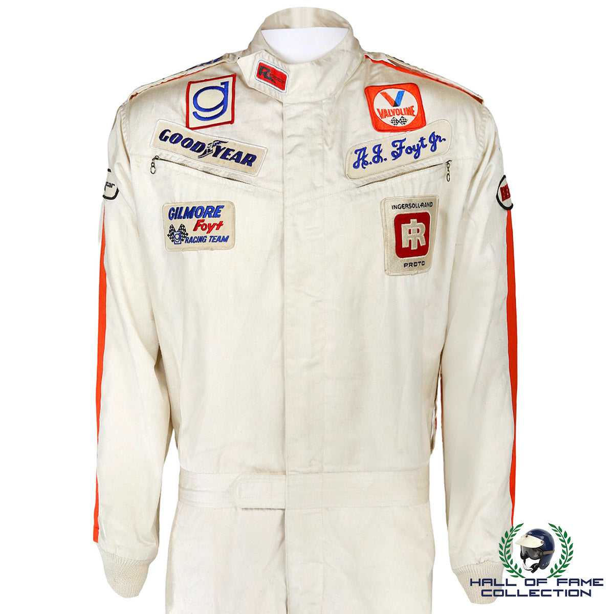 1982 A.J Foyt Race Worn Gilmore Racing Indy 500 Suit