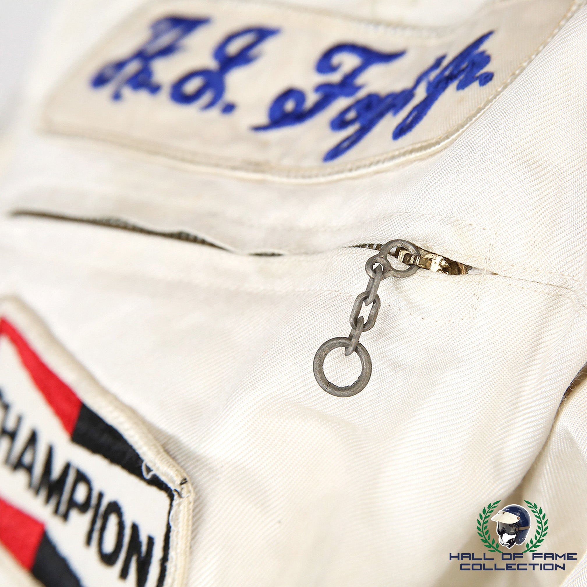 1985 A.J Foyt Race Worn Gilmore Racing Indy 500 Suit