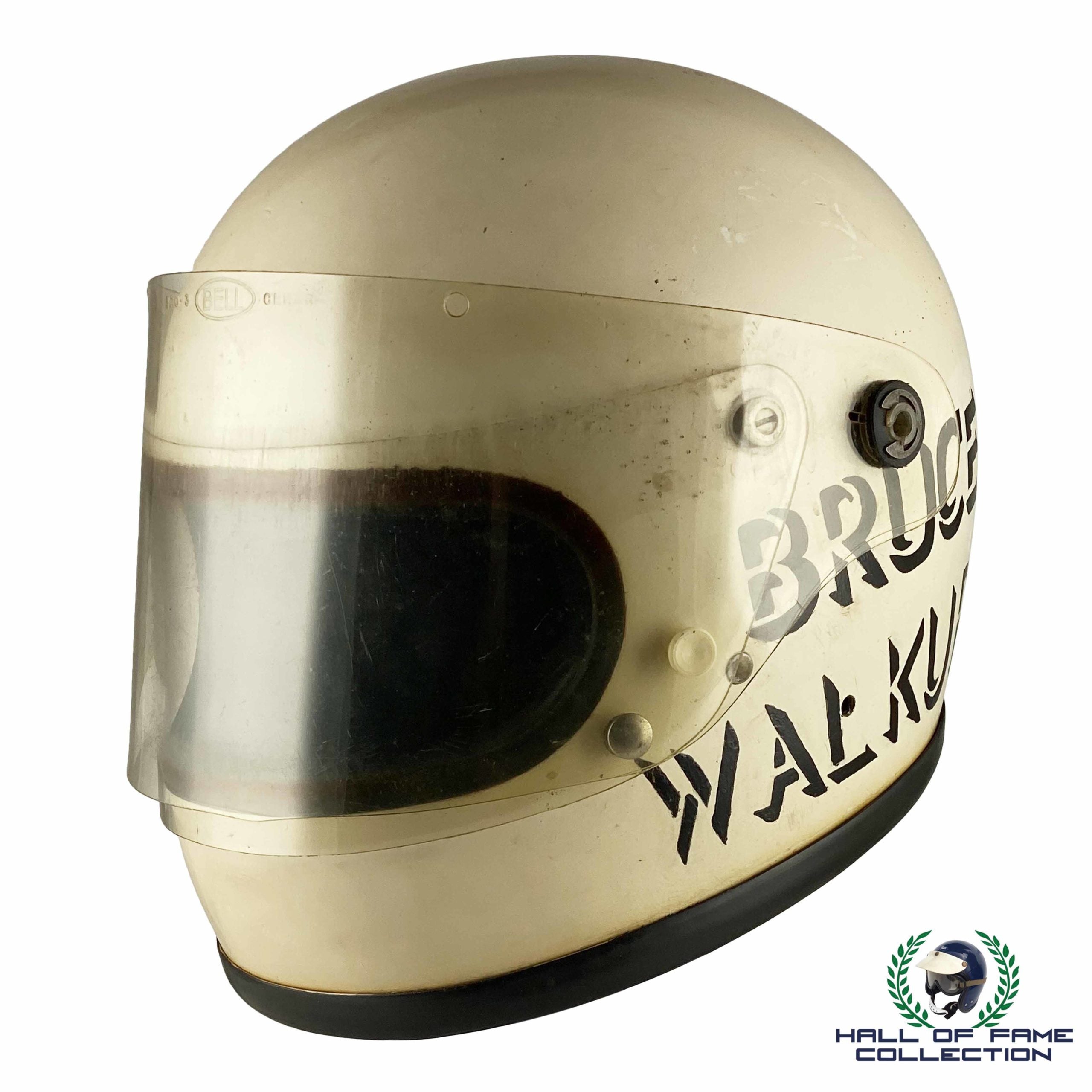 1970 Bruce Walkup Race Used USAC National Championship Bell Star Helmet