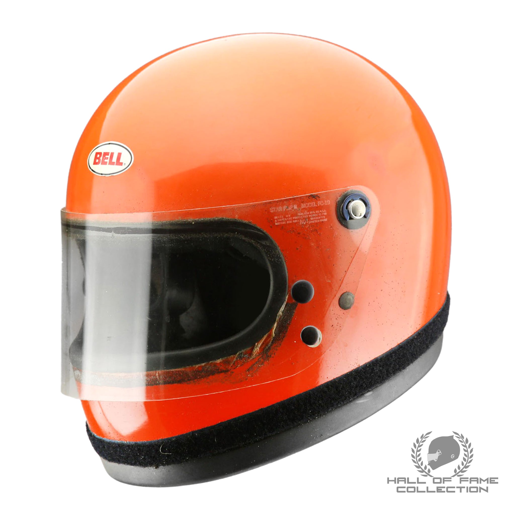 1979 AJ Foyt Race Used Bell Star IndyCar Helmet