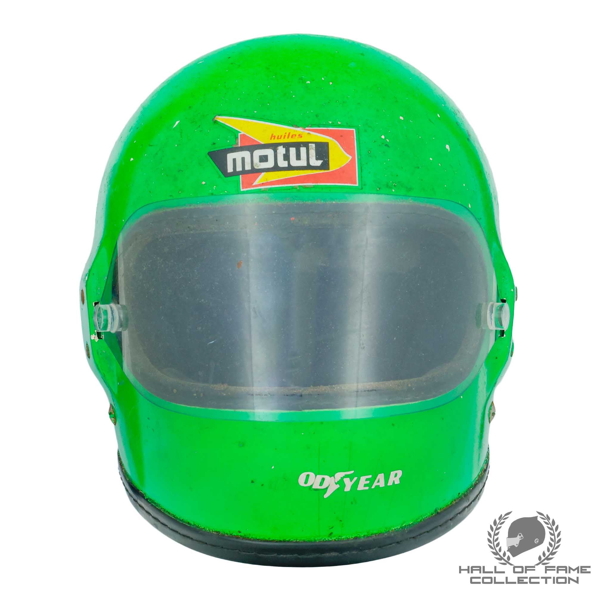 1972 Henri Pescarolo Race Used GPA FP1 Williams F1 Helmet