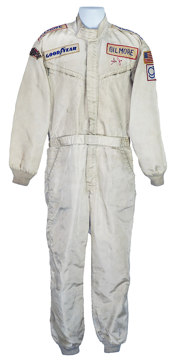 1973/74 AJ Foyt Race Used USAC Gilmore Racing IndyCar/Champ DirtCar Suit