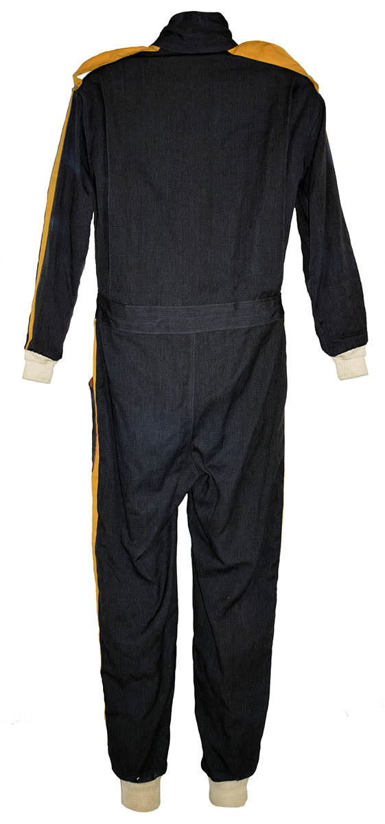 1974 Johnny Rutherford Race Used Hogan Racing F5000 Suit (now signed)