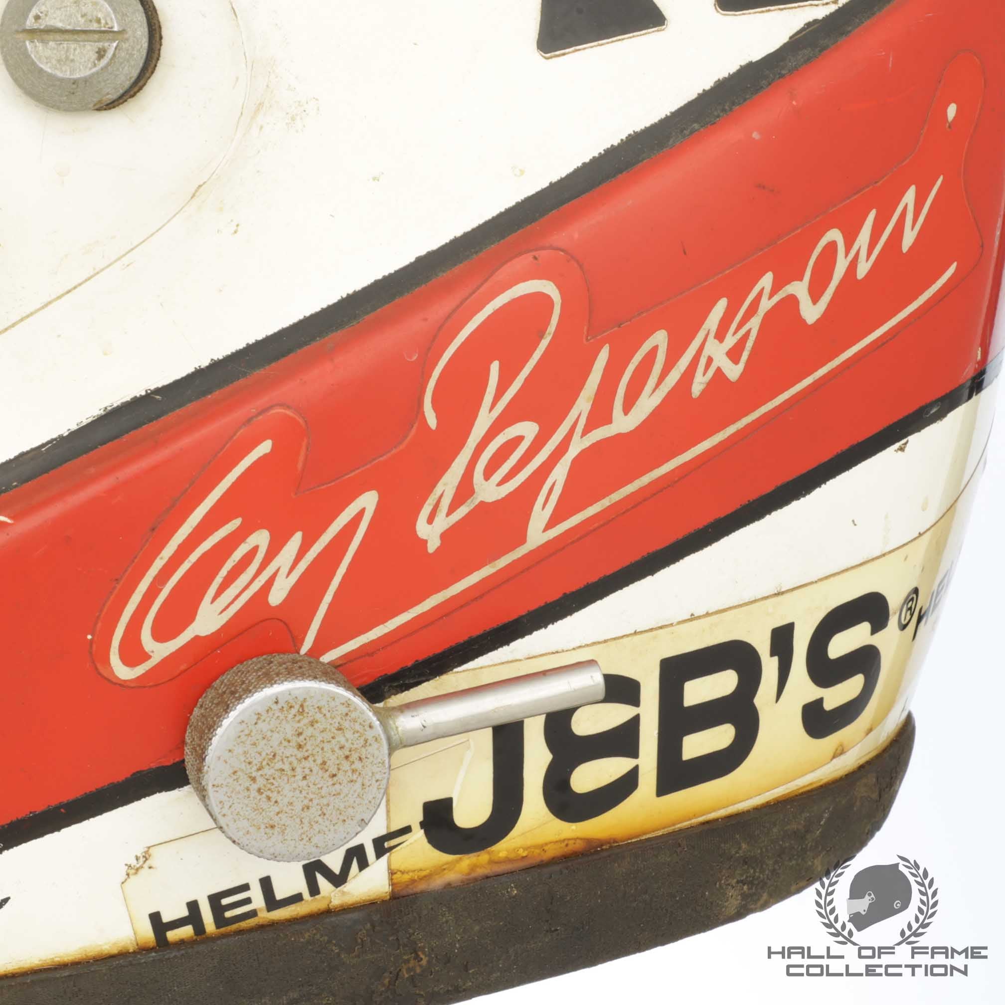 1975 Clay Regazzoni Race Winning Italian Grand Prix Scuderia Ferrari F1 Helmet