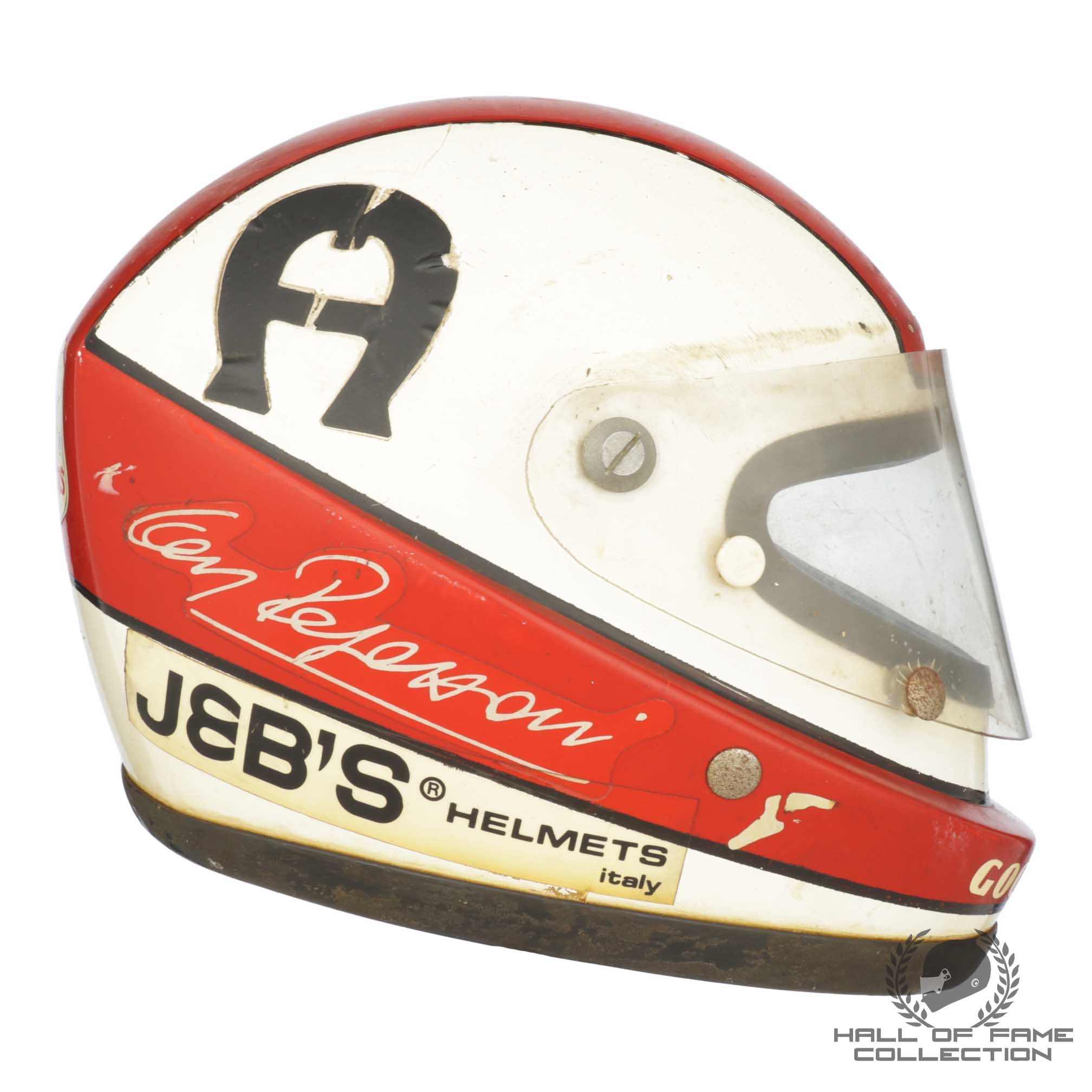 1975 Clay Regazzoni Race Winning Italian Grand Prix Scuderia Ferrari F1 Helmet