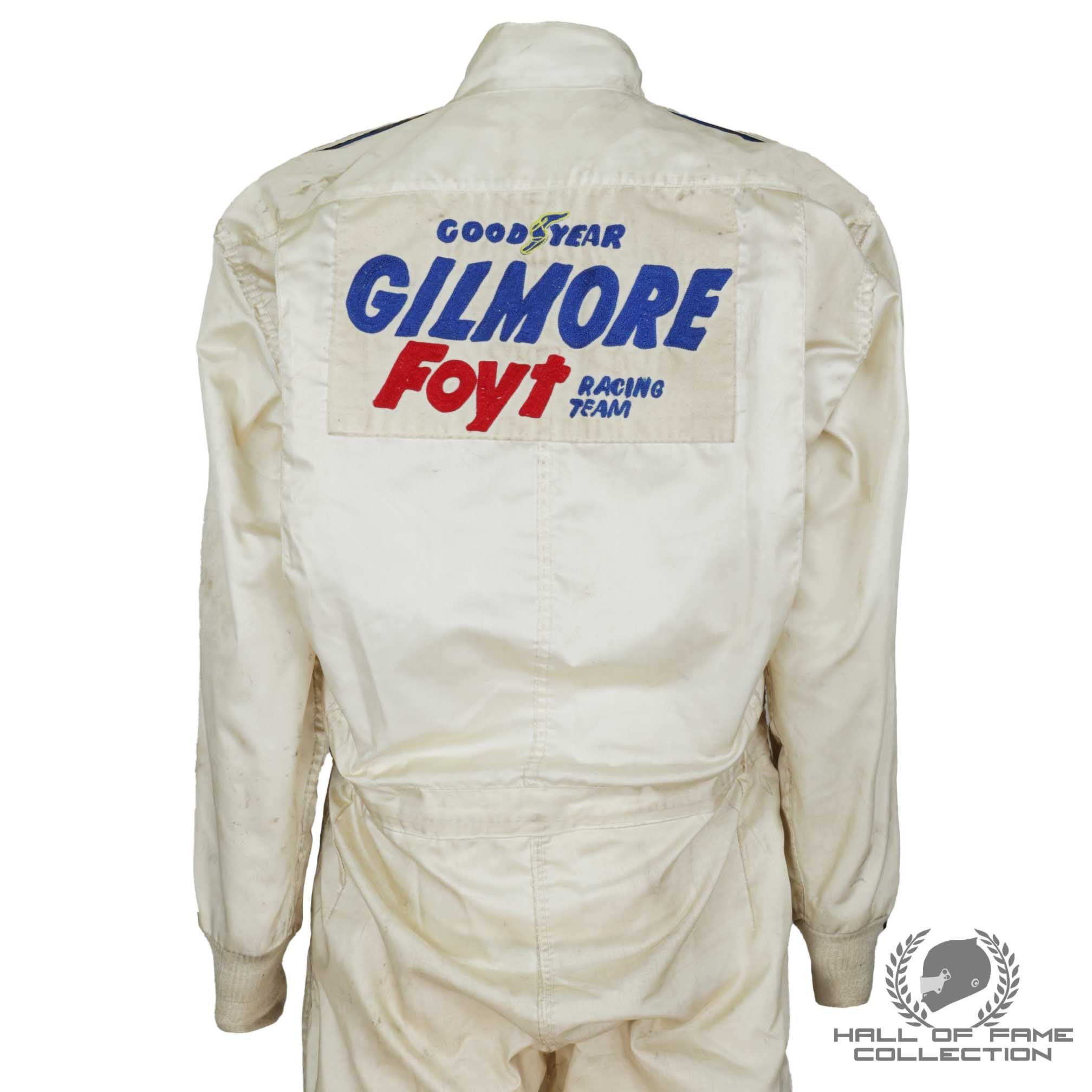 1976 AJ Foyt Used Signed Gilmore Racing IndyCar Suit