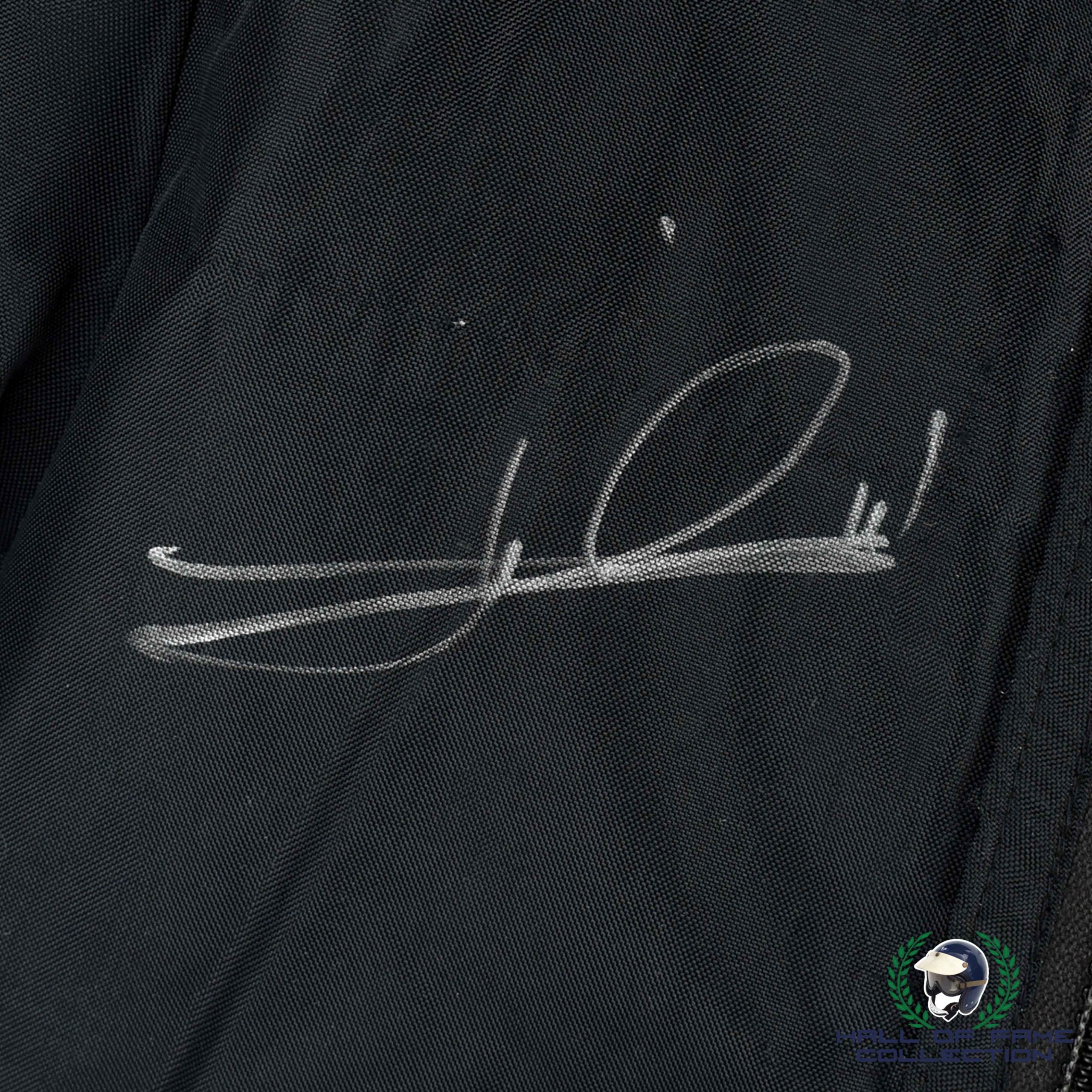 1976/77 Mario Andretti Signed Original Personal Worn John Player Special Team Lotus F1 Jacket