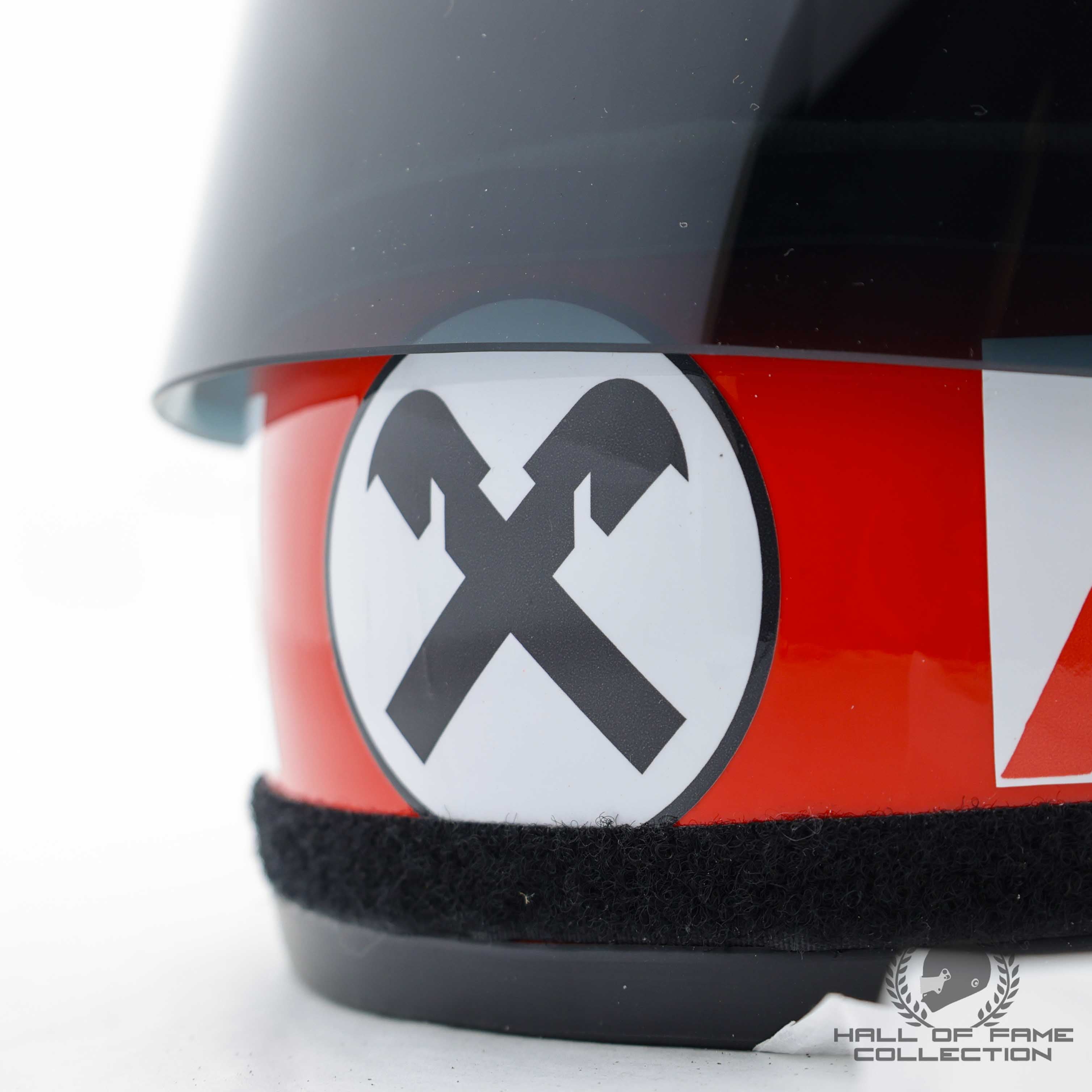 1977 Niki Lauda World Championship Season Replica Ferrari F1 Helmet