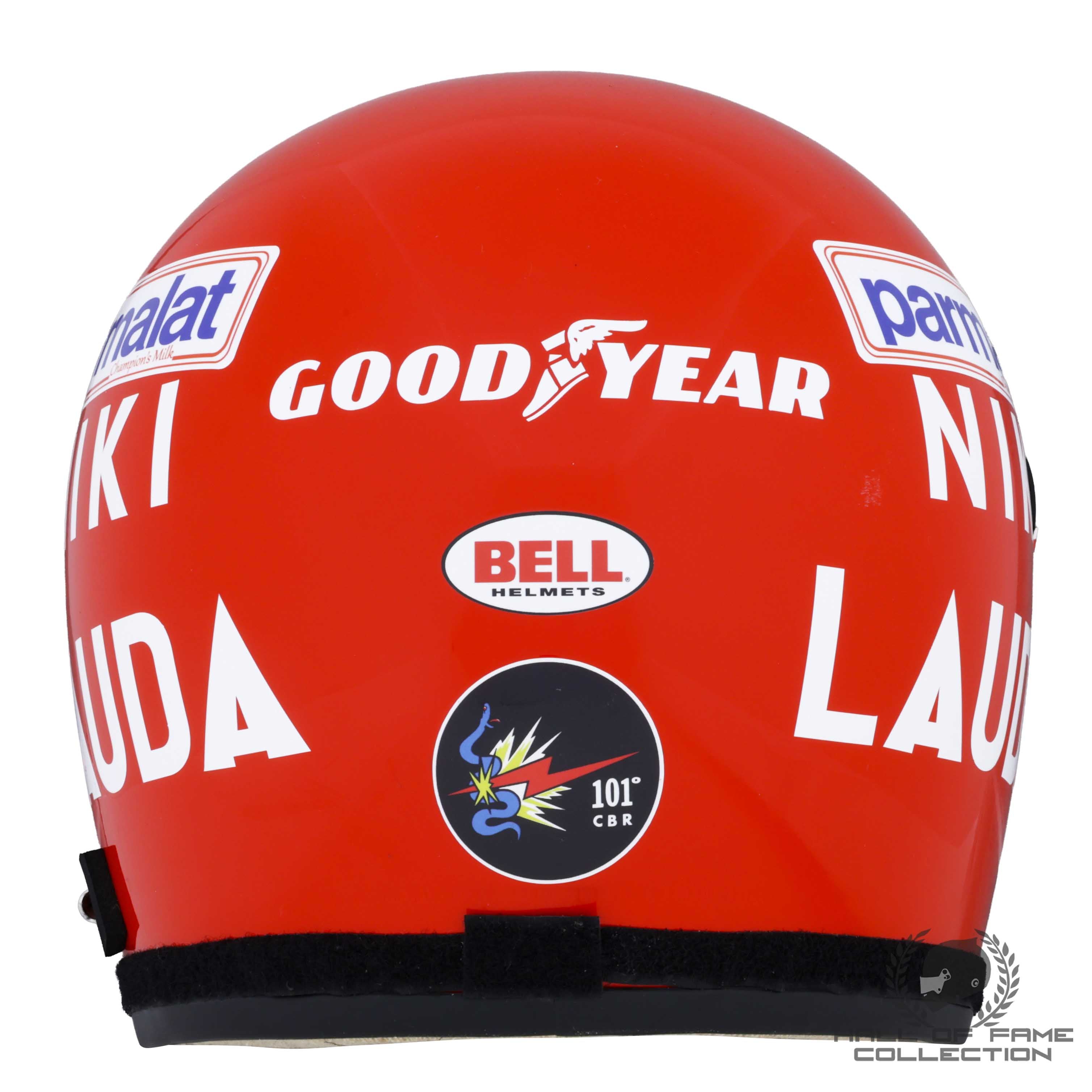 1977 Niki Lauda World Championship Season Replica Ferrari F1 Helmet