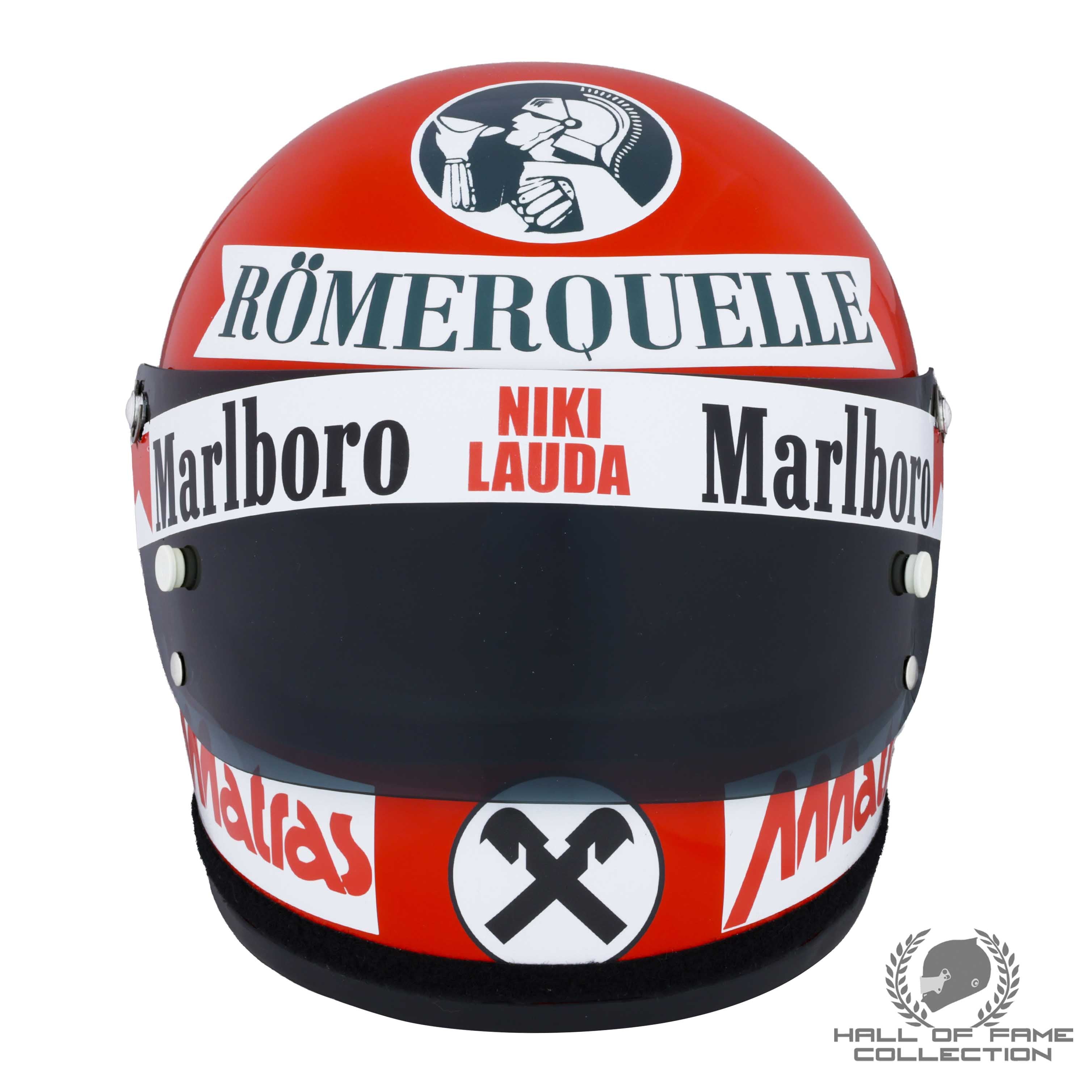 1977 Niki Lauda World Championship Season Replica Ferrari F1 Helmet