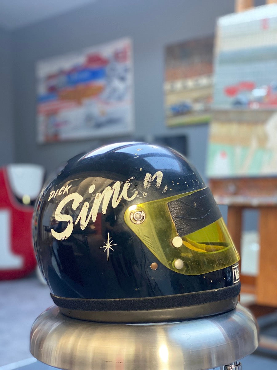 1978 Dick Simon Race Used Indy 500 Bell Helmet and Simpson Suit Set