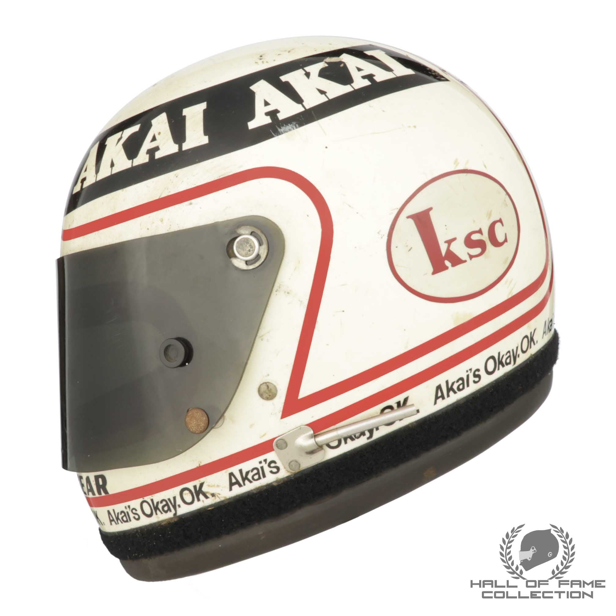 1979 Alan Jones German, Austrian, Dutch, Canadian Grand Prix Race Winning Williams F1 Helmet