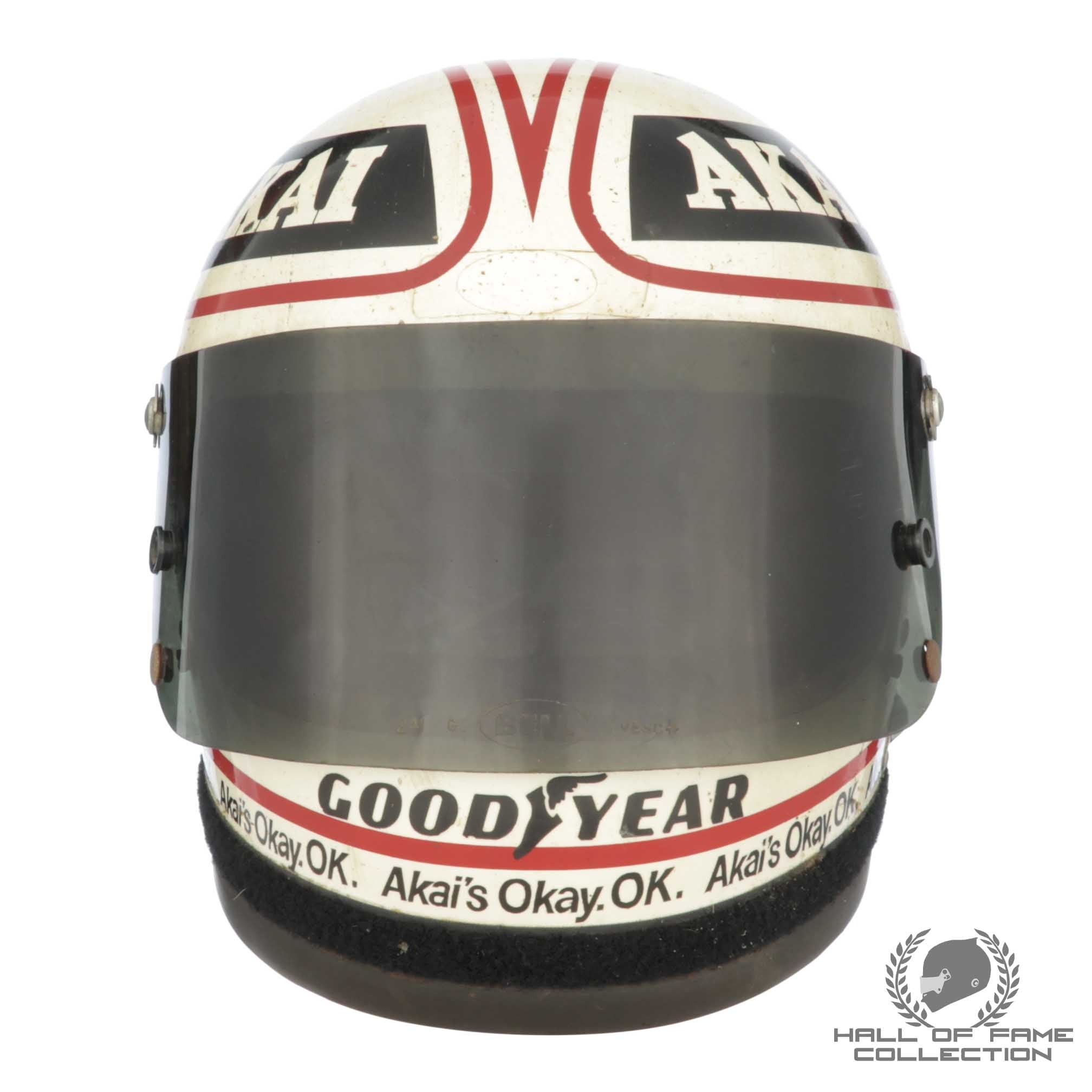 1979 Alan Jones German, Austrian, Dutch, Canadian Grand Prix Race Winning Williams F1 Helmet