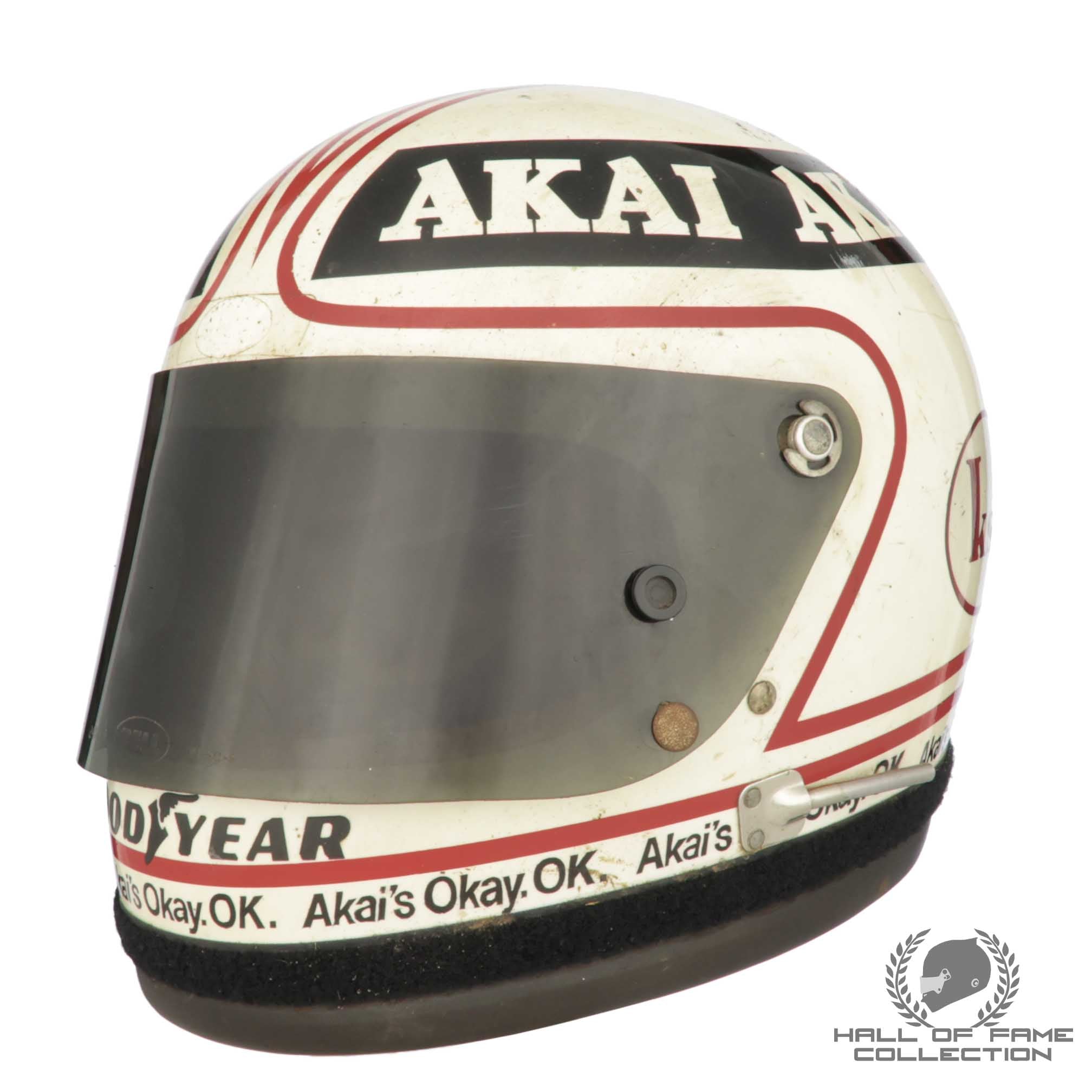 1979 Alan Jones German, Austrian, Dutch, Canadian Grand Prix Race Winning Williams F1 Helmet