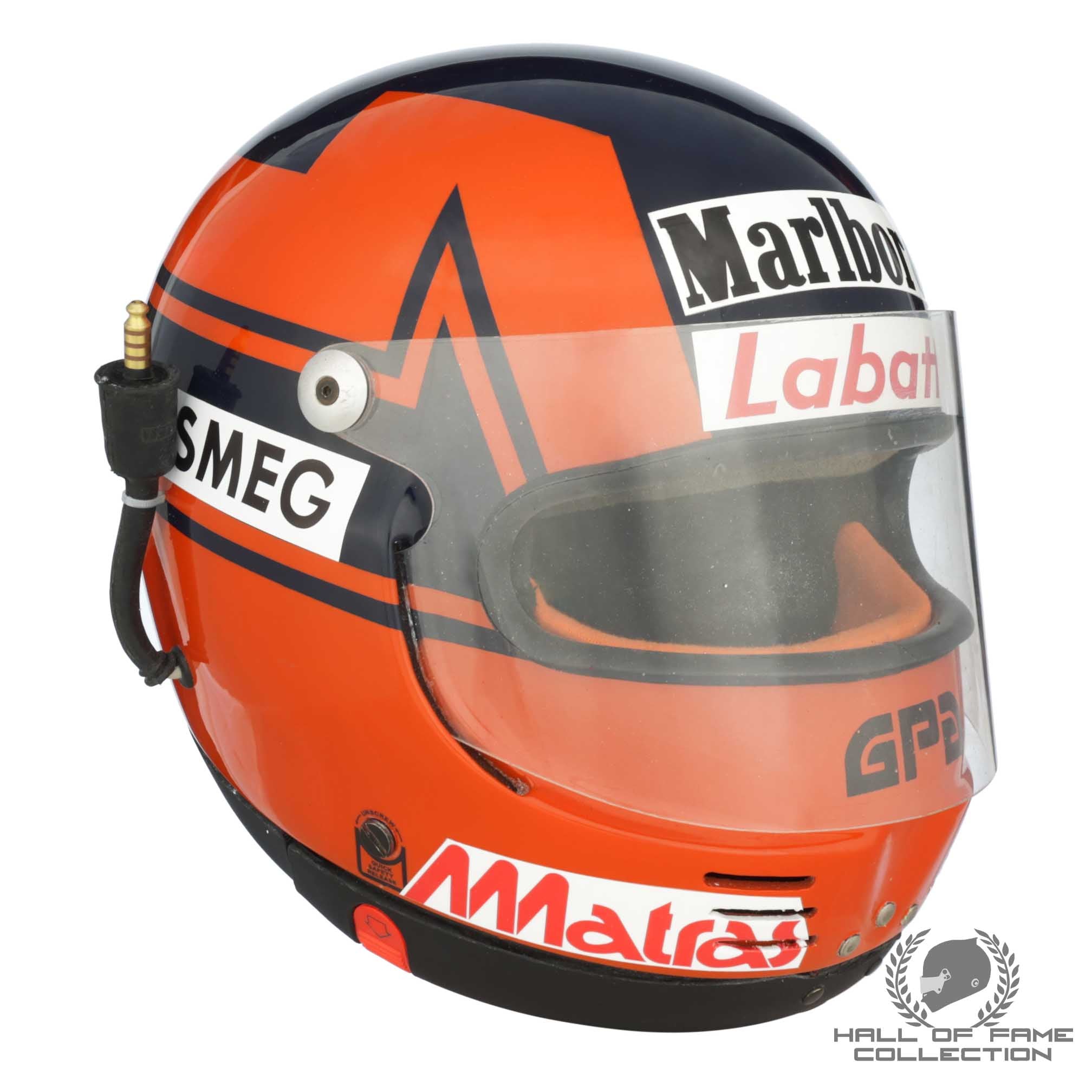 1979 Gilles Villeneuve Scuderia Ferrari Replica GPA Helmet