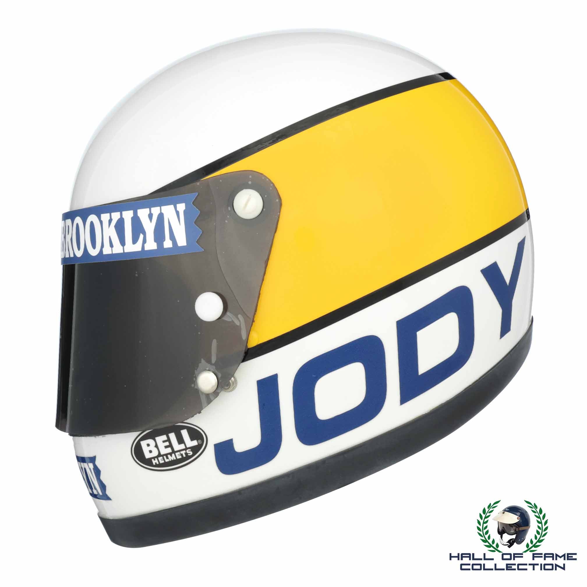 1979 Jody Scheckter Signed Championship Season Replica Scuderia Ferrari F1 Helmet