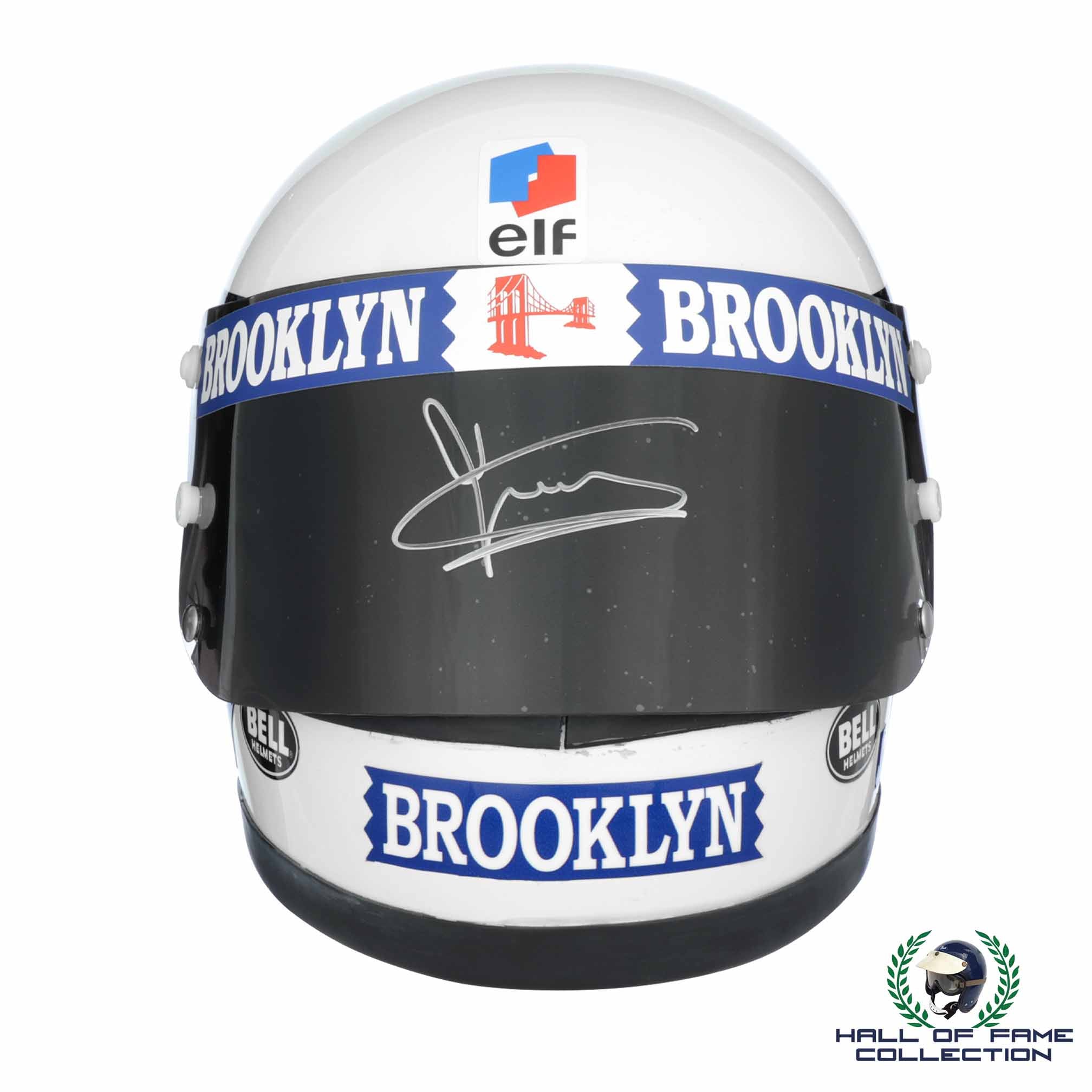 1979 Jody Scheckter Signed Championship Season Replica Scuderia Ferrari F1 Helmet