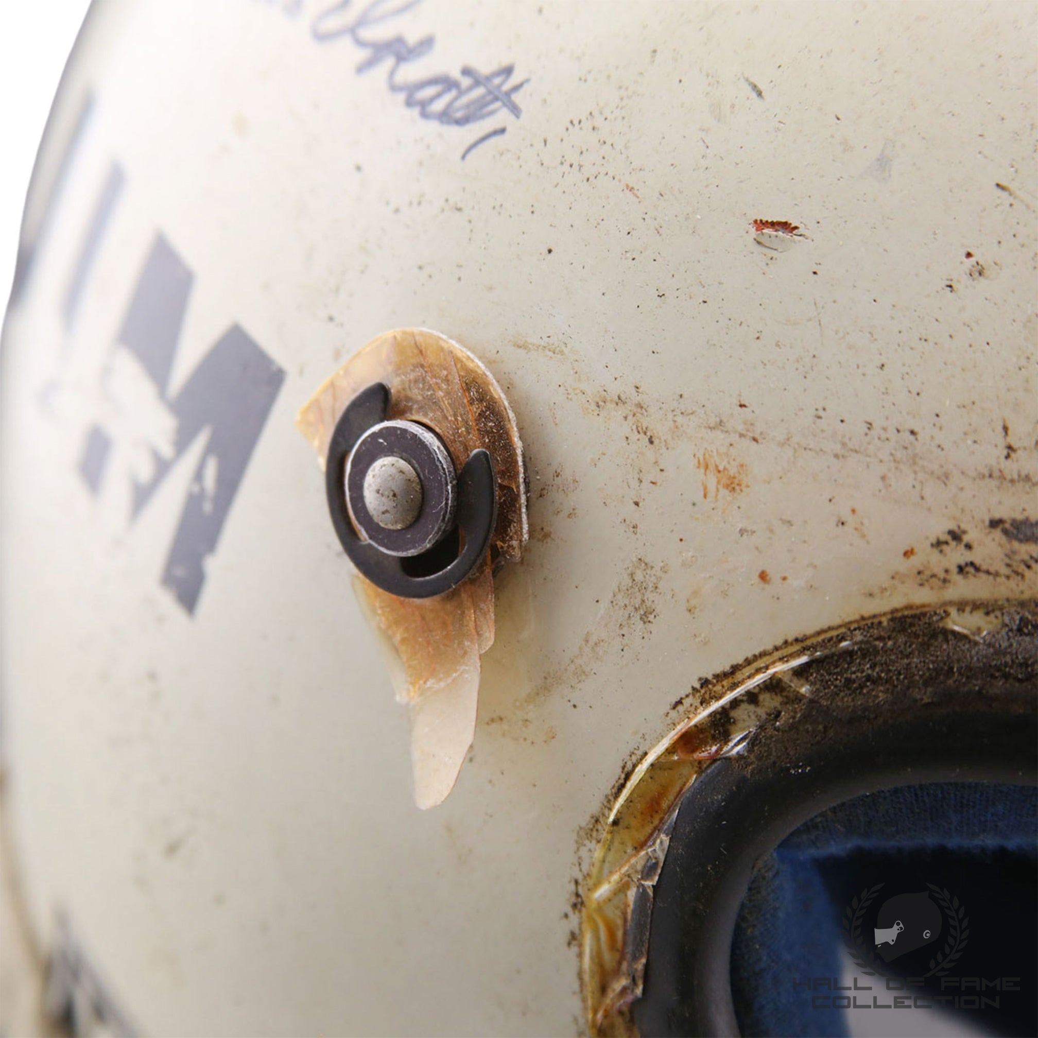 1979 Jim McElreath Race Used Fire Damaged Crashed / Pocono 2nd Place IndyCar Helmet