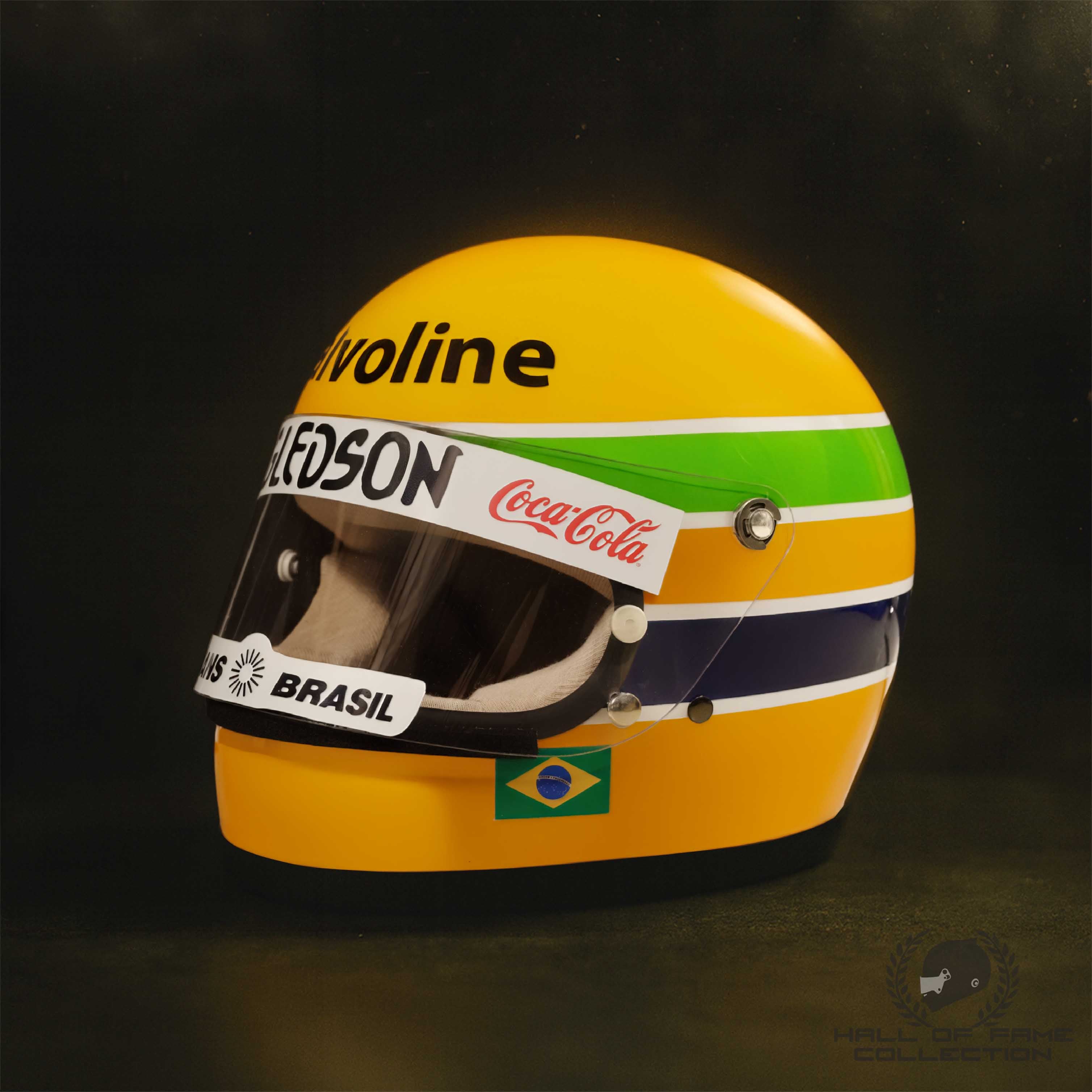 1979/80 Ayrton Senna Bell Star II Replica Karting Helmet