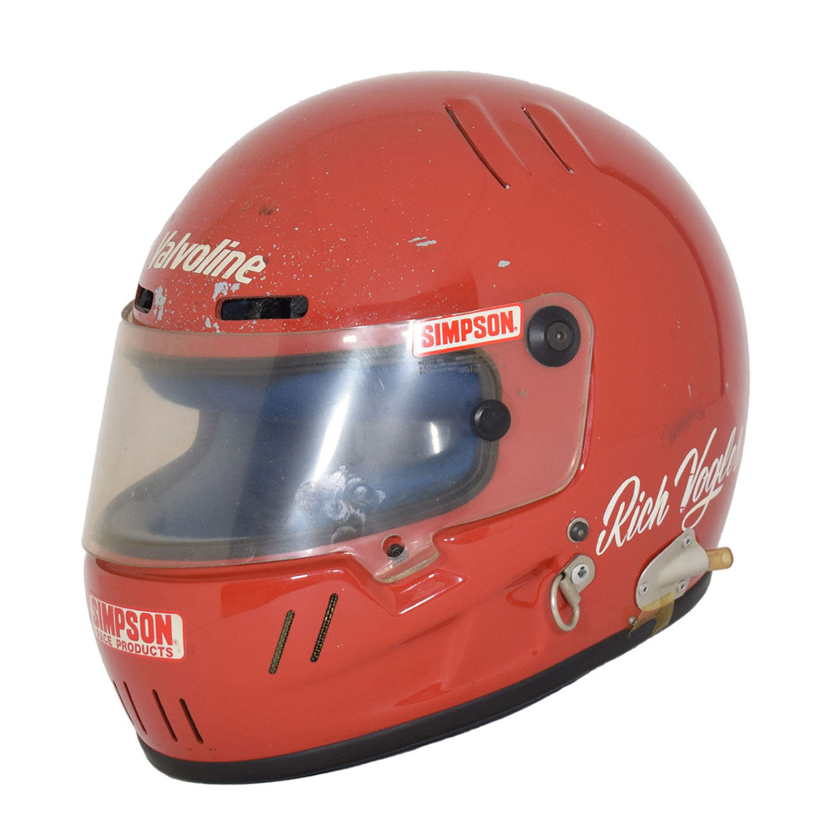 1990 Rich Vogler Indy 500 Used Simpson Shark IndyCar Helmet