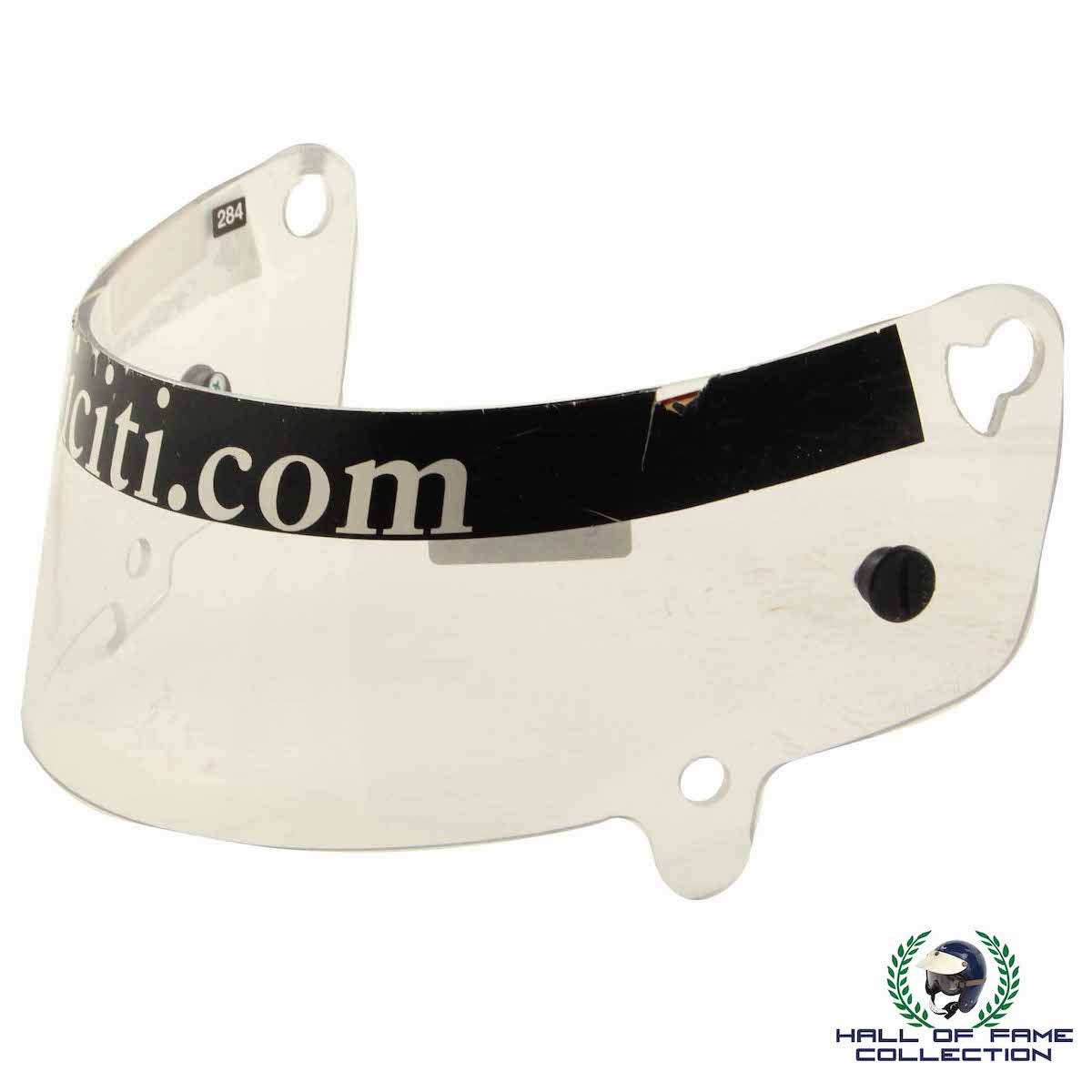 Bonhams : A used Riccardo Patrese Benetton F1 signed visor Bonhams : A used Riccardo Patrese Benetton F1 signed visor