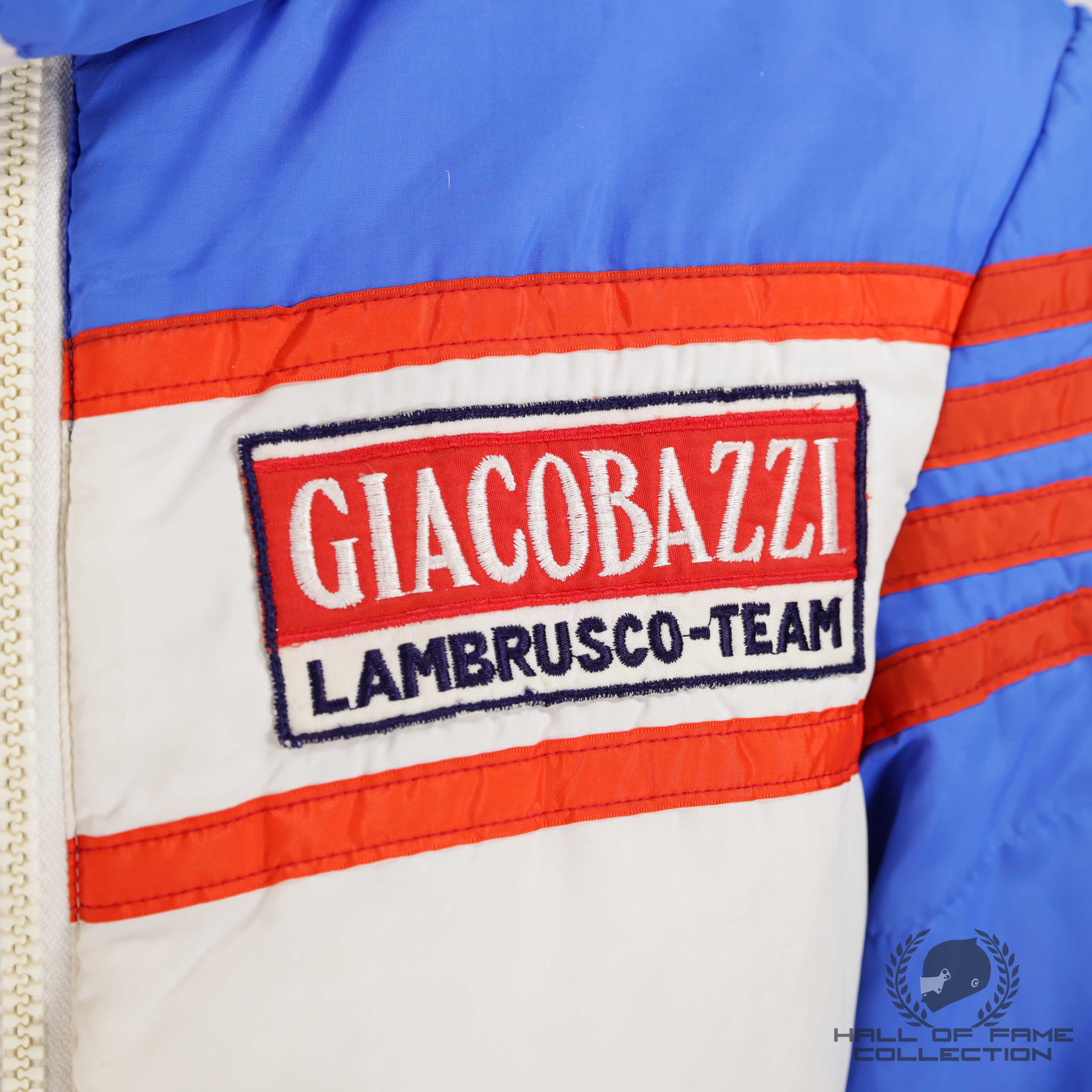 1980s Gilles Villeneuve Giacobazzi Ferrari F1 Team Jacket