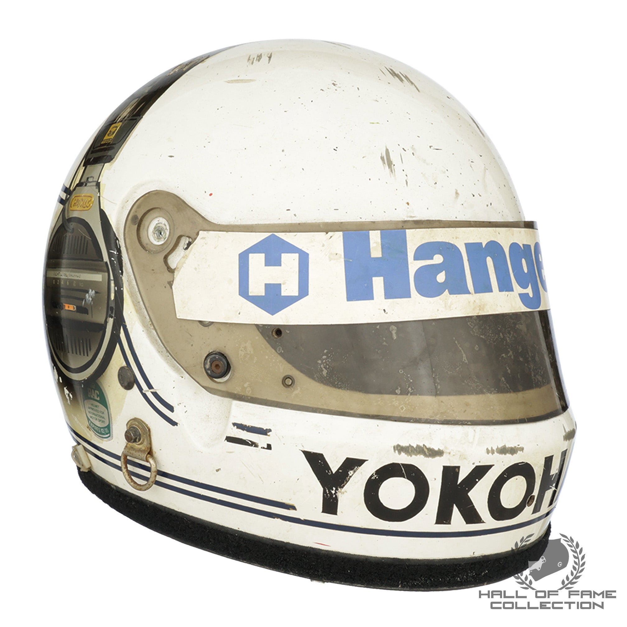 1983 Tommy Byrne Monaco Race Used Bell XFM1 Eddie Jordan Racing F3 Helmet