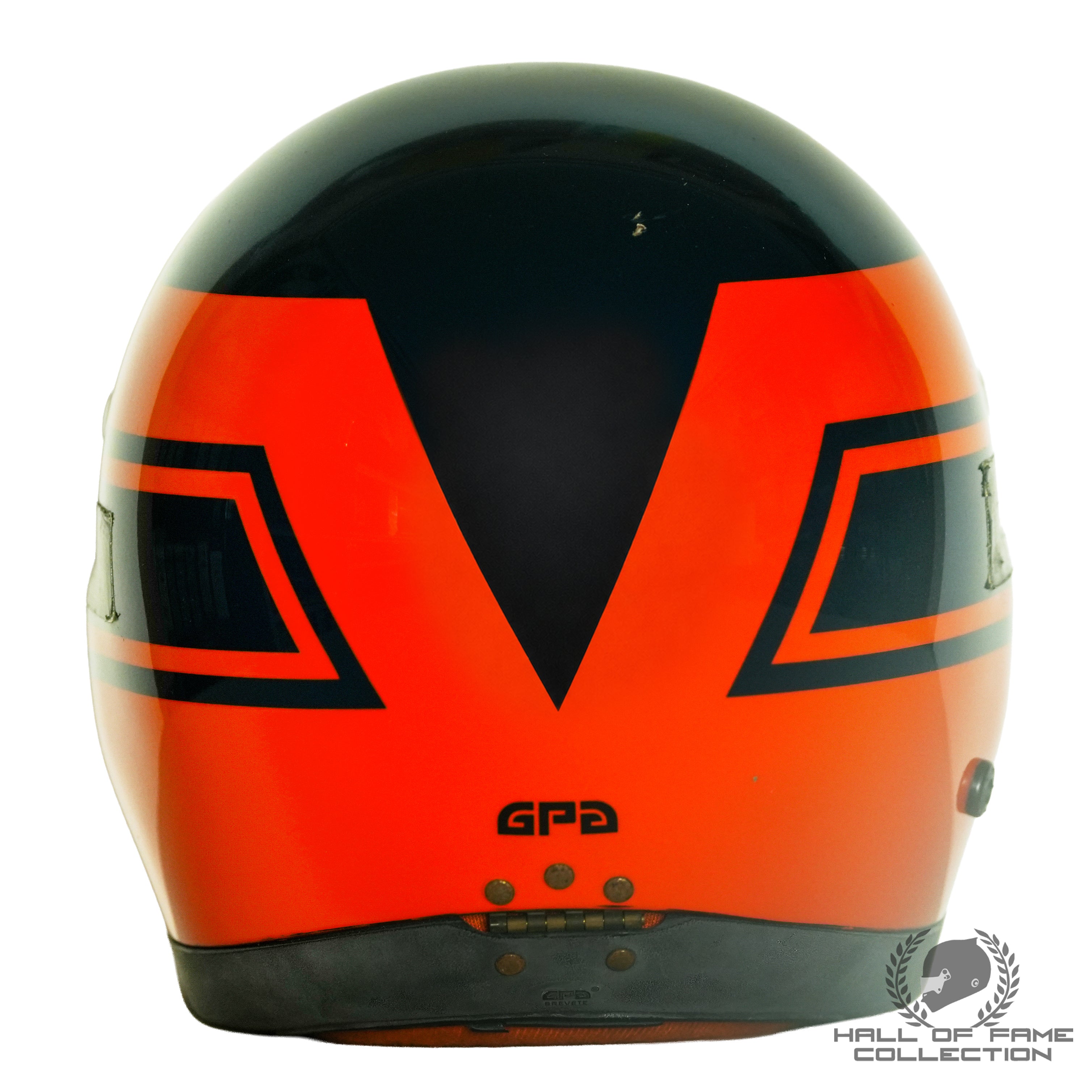 1982 Gilles Villeneuve Last Podium/Race San Marino GP Race Used Scuderia Ferrari F1 Helmet