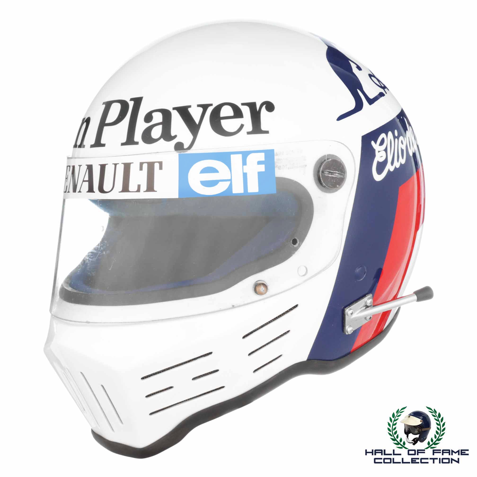 1984 Elio De Angelis John Player Team Lotus Replica F1 Helmet