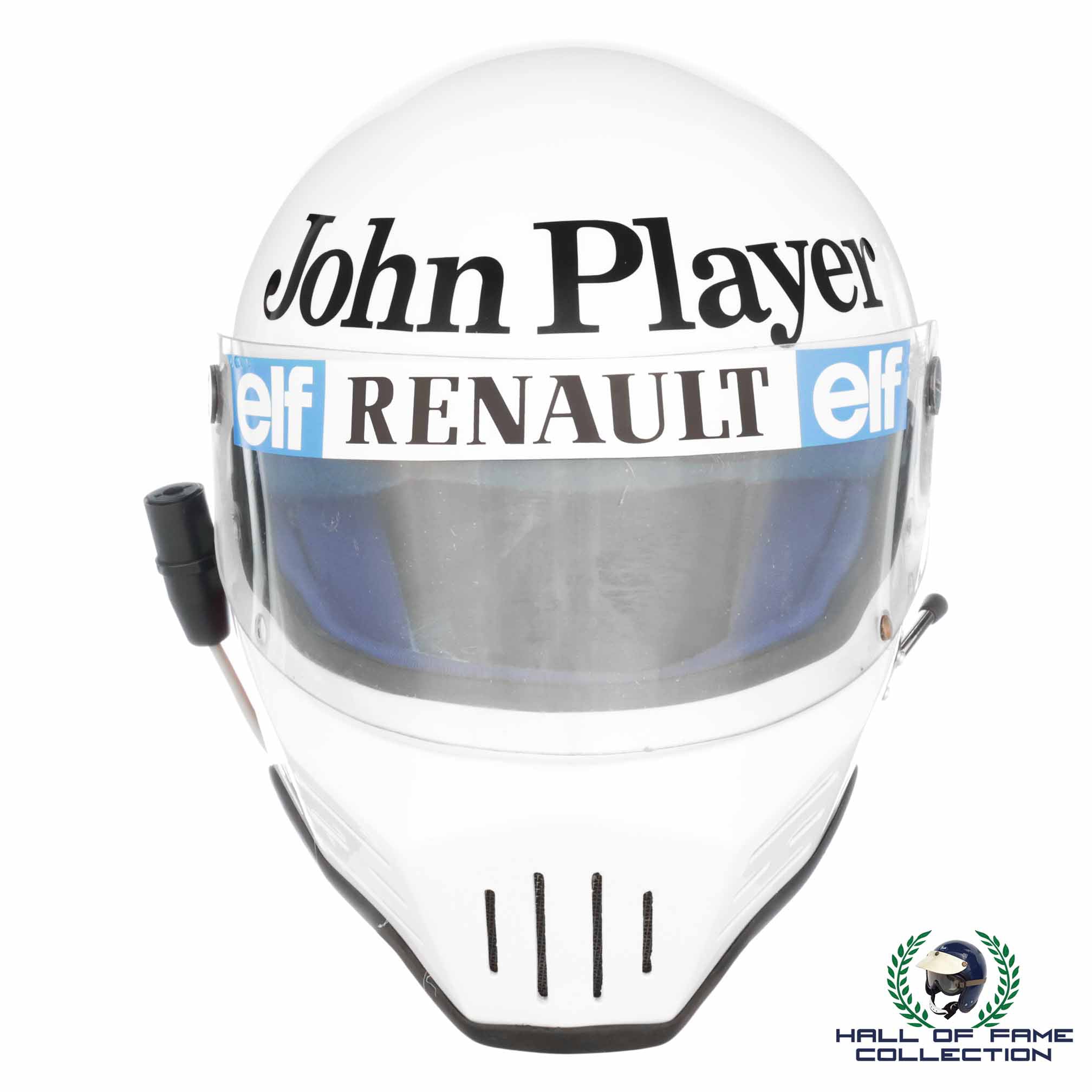 1984 Elio De Angelis John Player Team Lotus Replica F1 Helmet