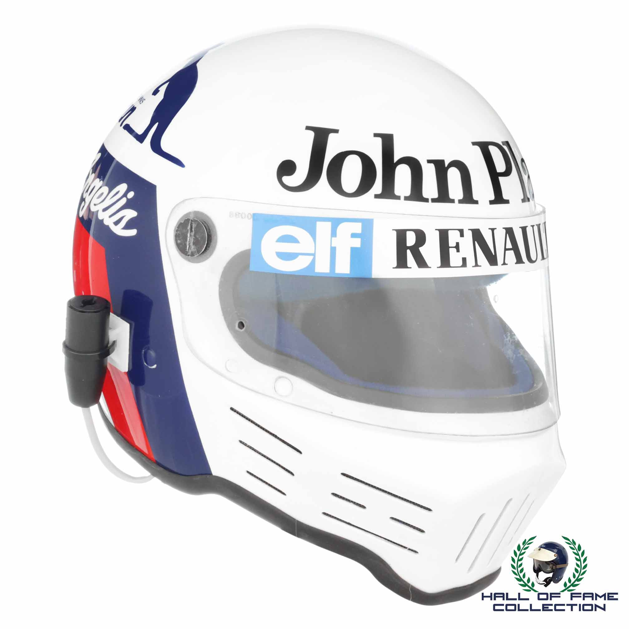 1984 Elio De Angelis John Player Team Lotus Replica F1 Helmet