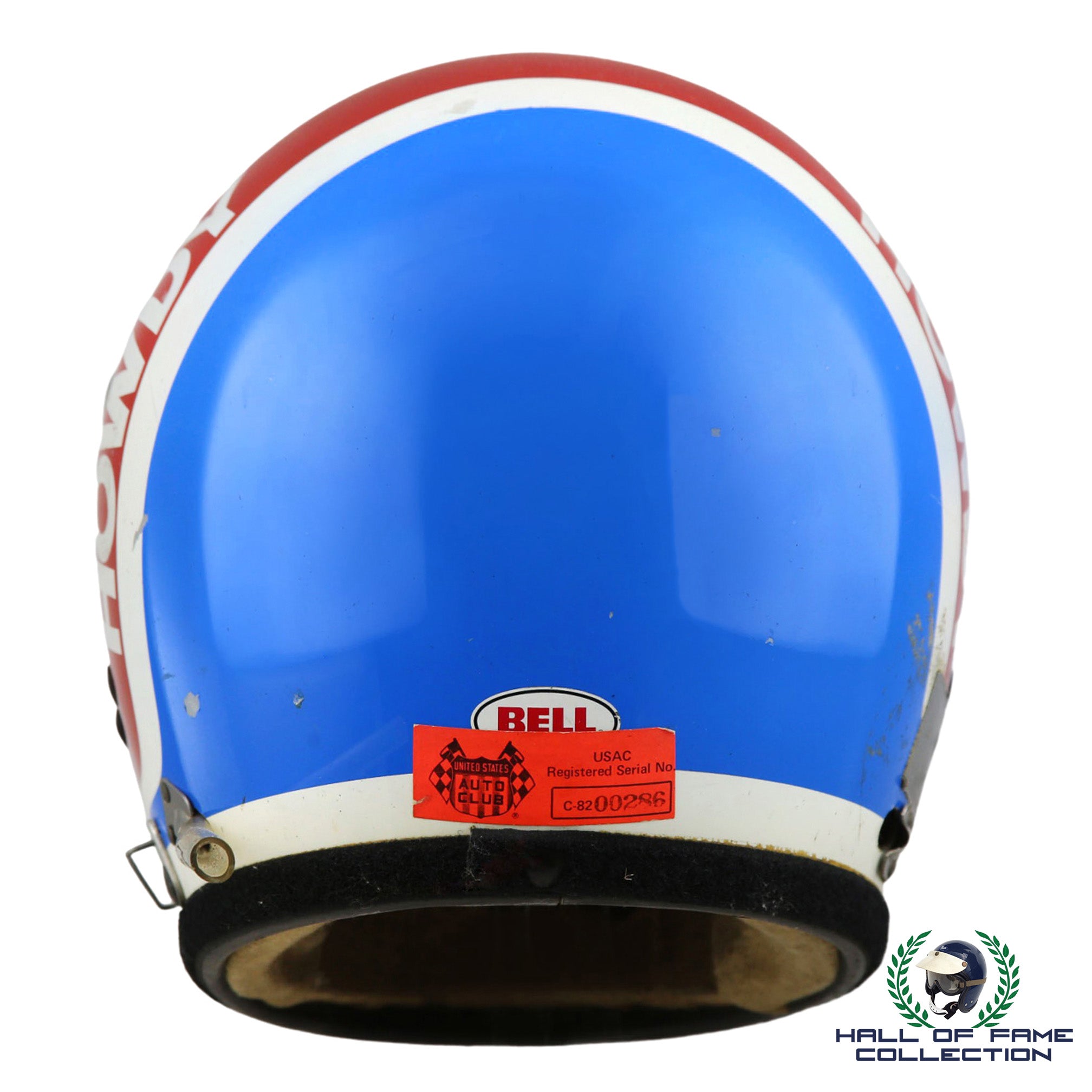 1983 Howdy Holmes Race Used Shierson Racing Bell XFM-1 Indianapolis 500 Helmet