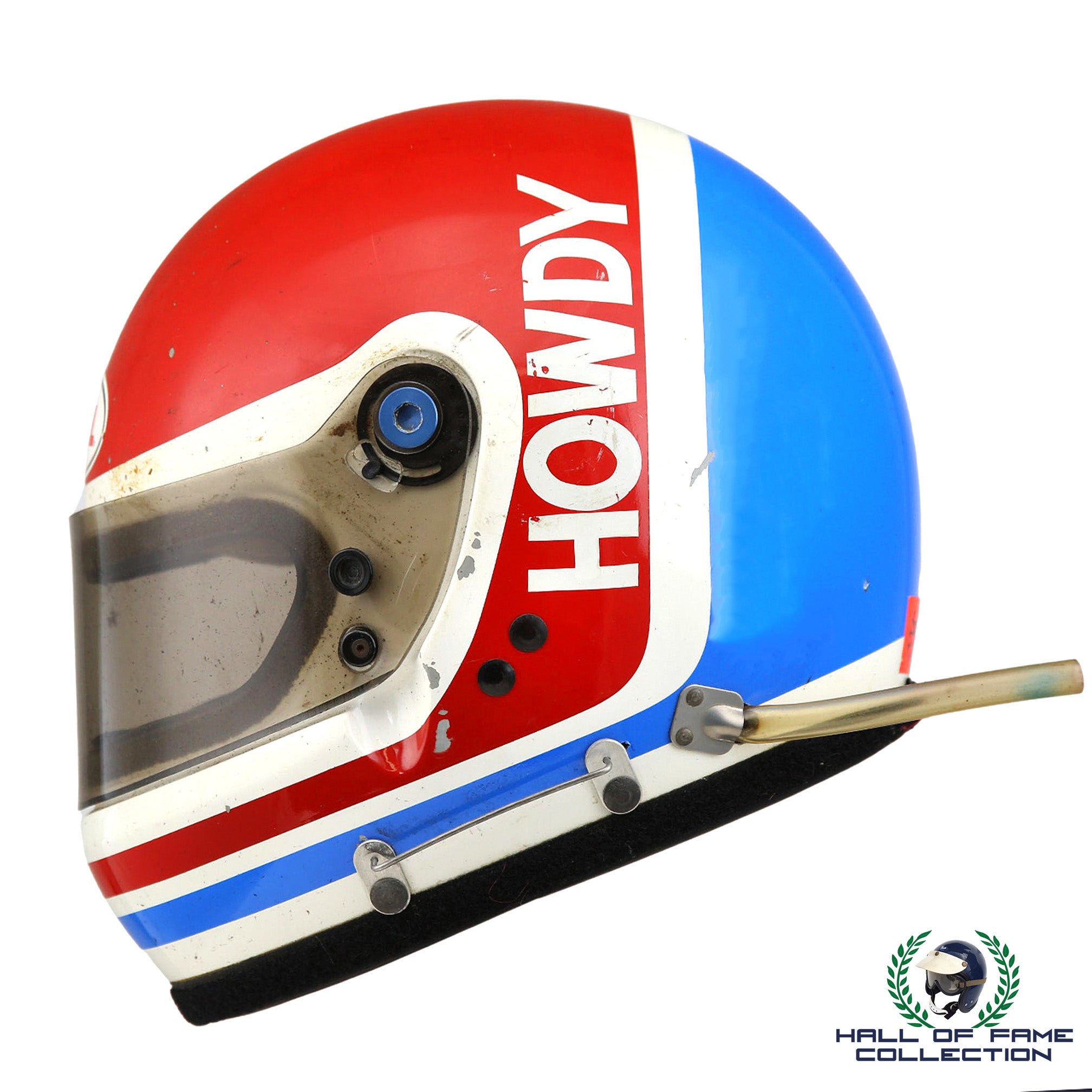 1983 Howdy Holmes Race Used Shierson Racing Bell XFM-1 Indianapolis 500 Helmet