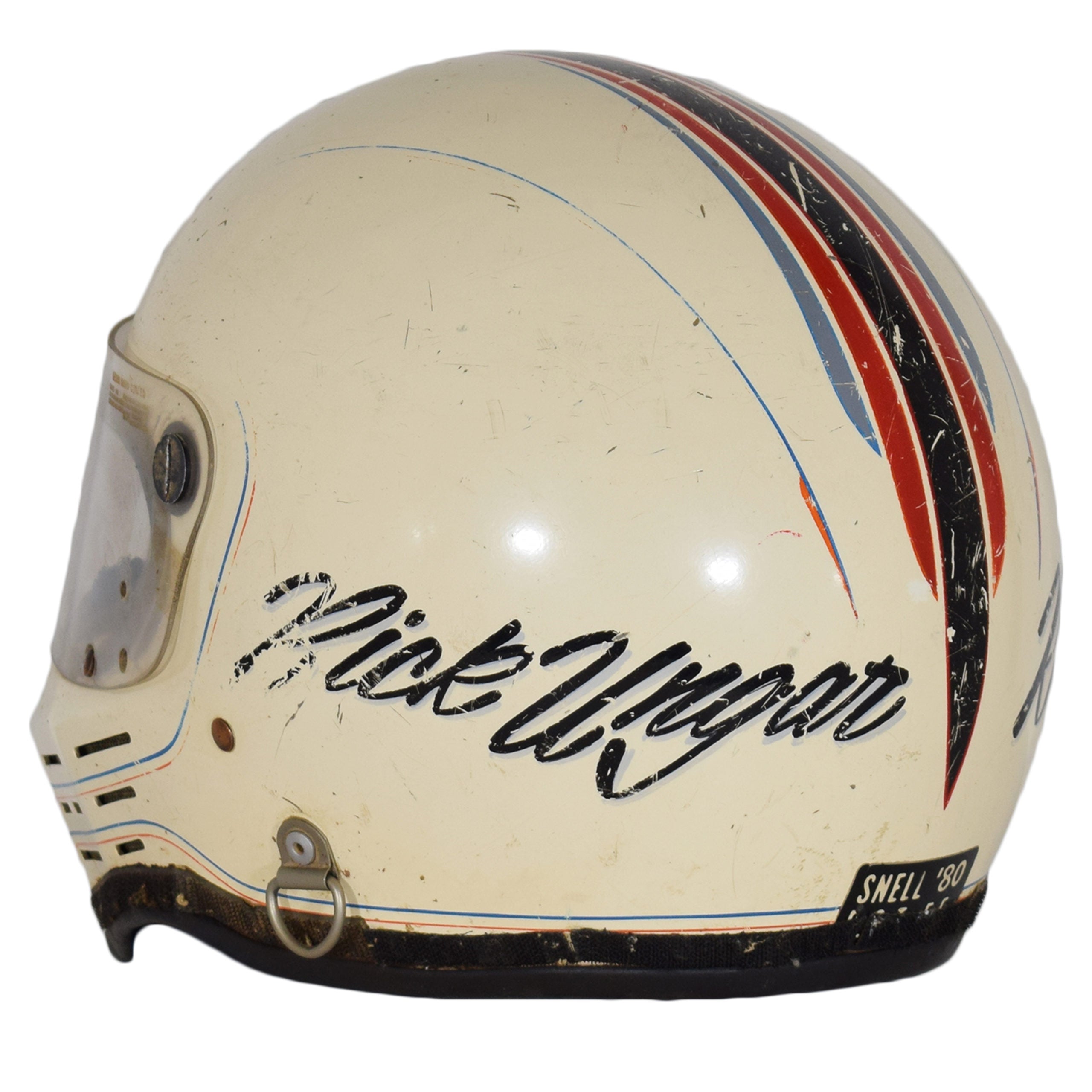 1983 Rick Ungar Race Worn Knoxville Nationals Sprintcar Helmet