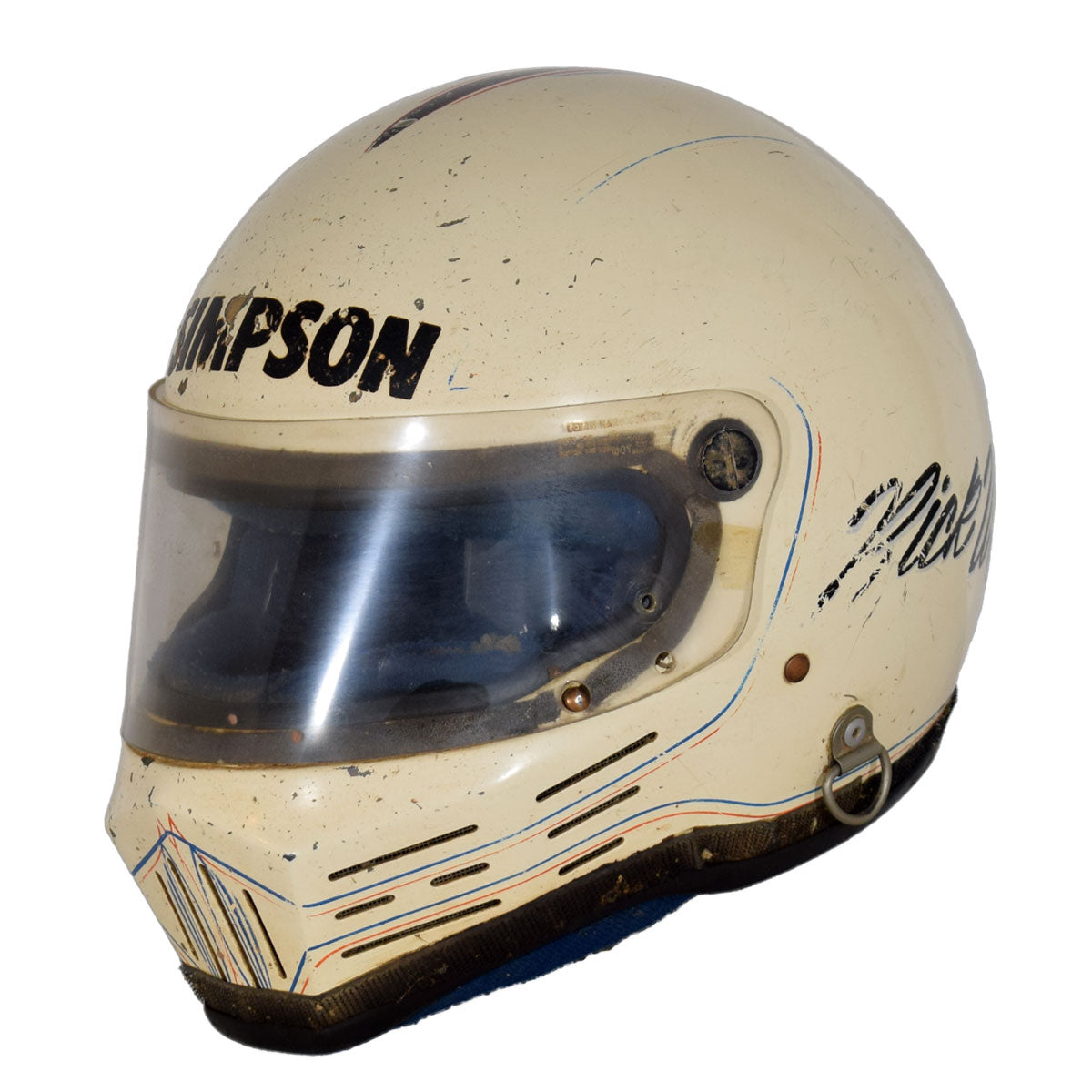 1983 Rick Ungar Race Worn Knoxville Nationals Sprintcar Helmet