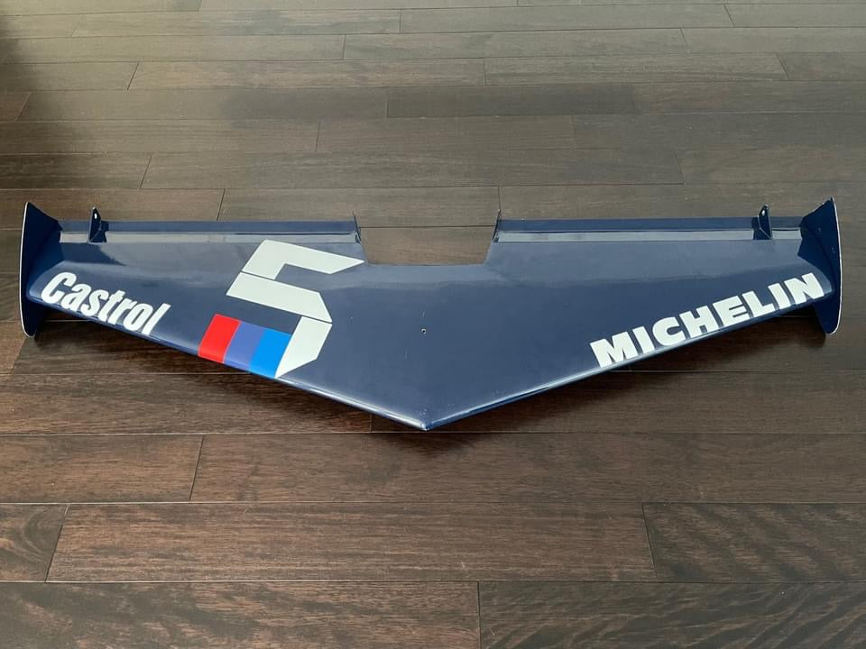 1983 Nelson Piquet Race Used World Championship Brabham F1 Front Wing