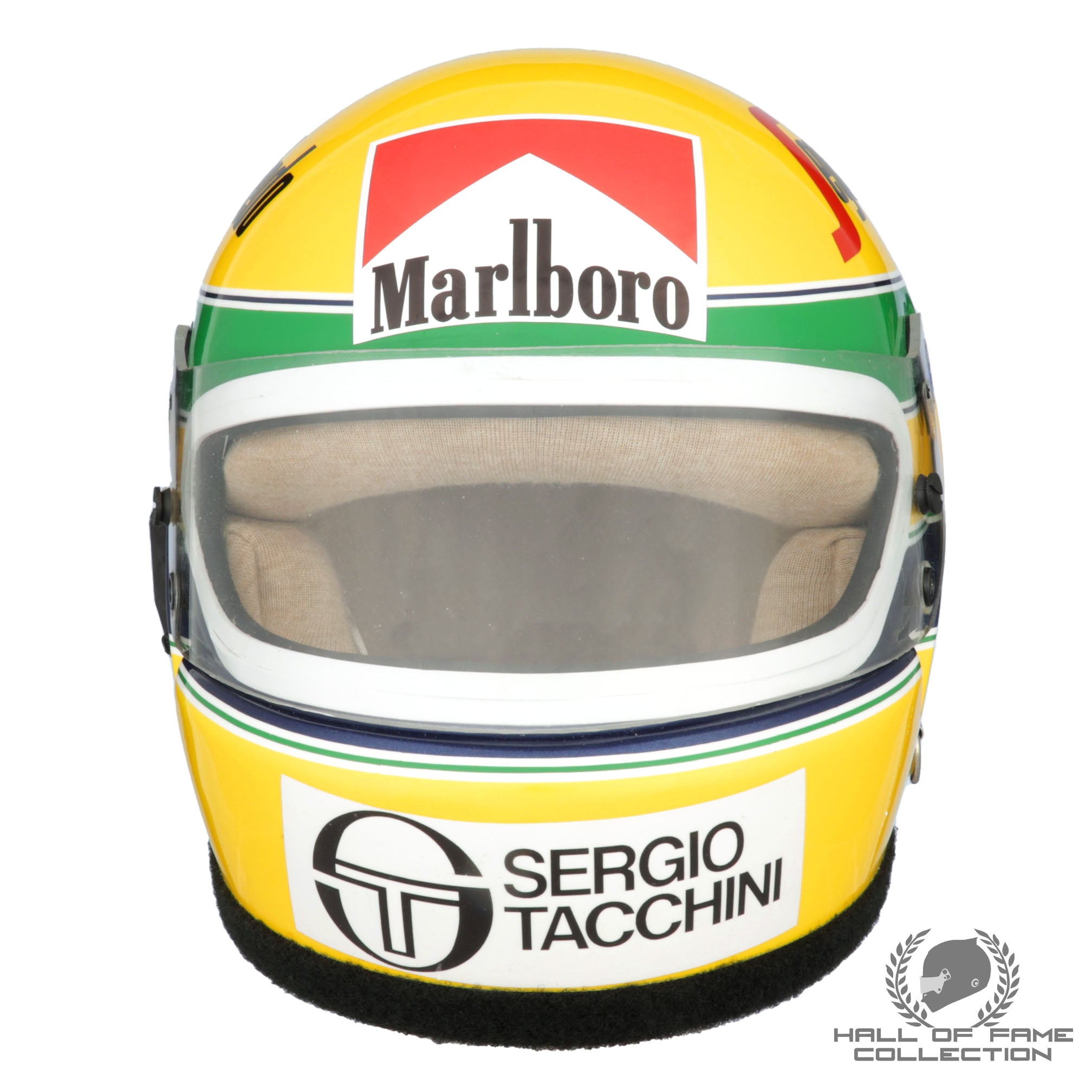 1984 Ayrton Senna Toleman Group Motorsport Replica Bell M1 F1 Helmet