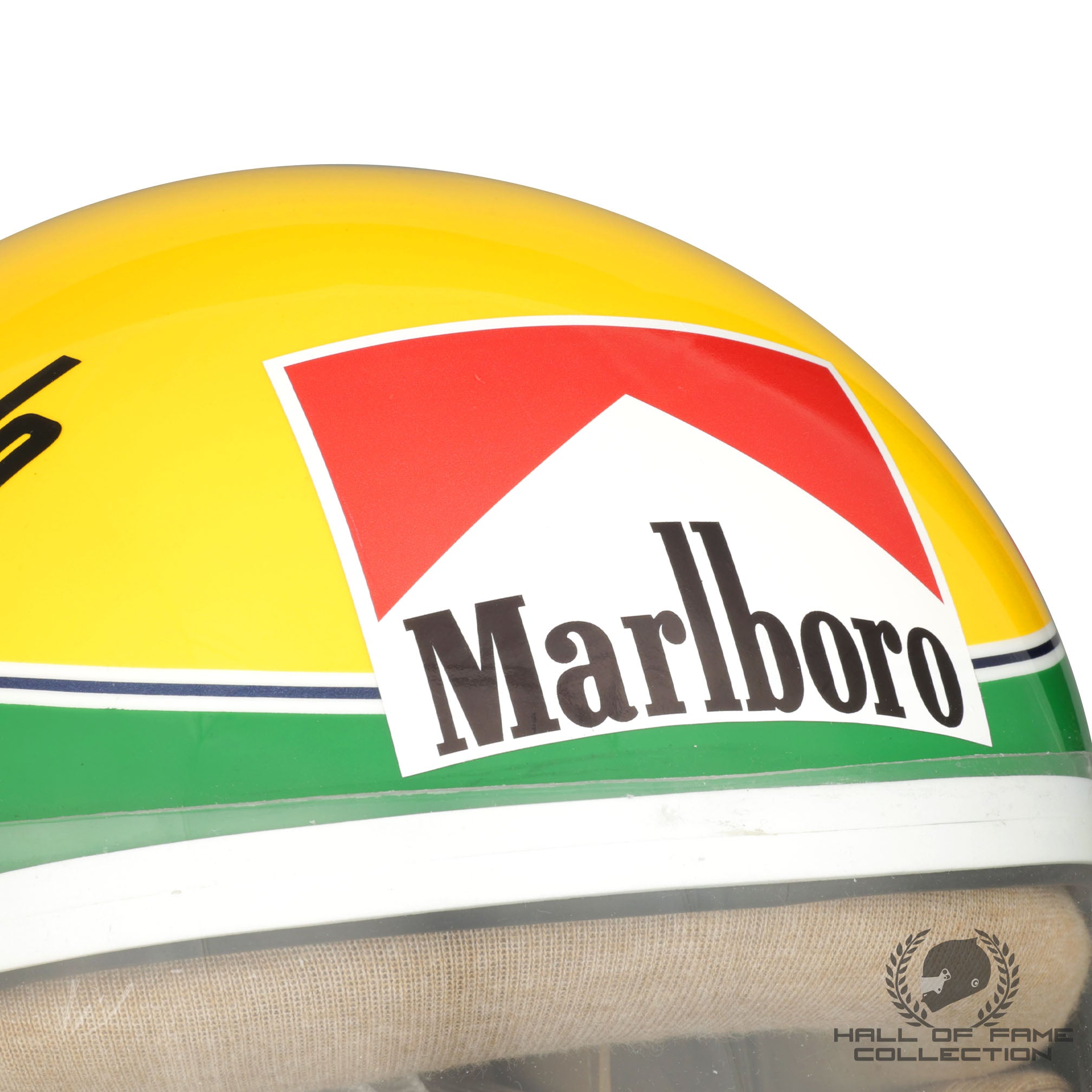 1984 Ayrton Senna Toleman Group Motorsport Replica Bell M1 F1 Helmet