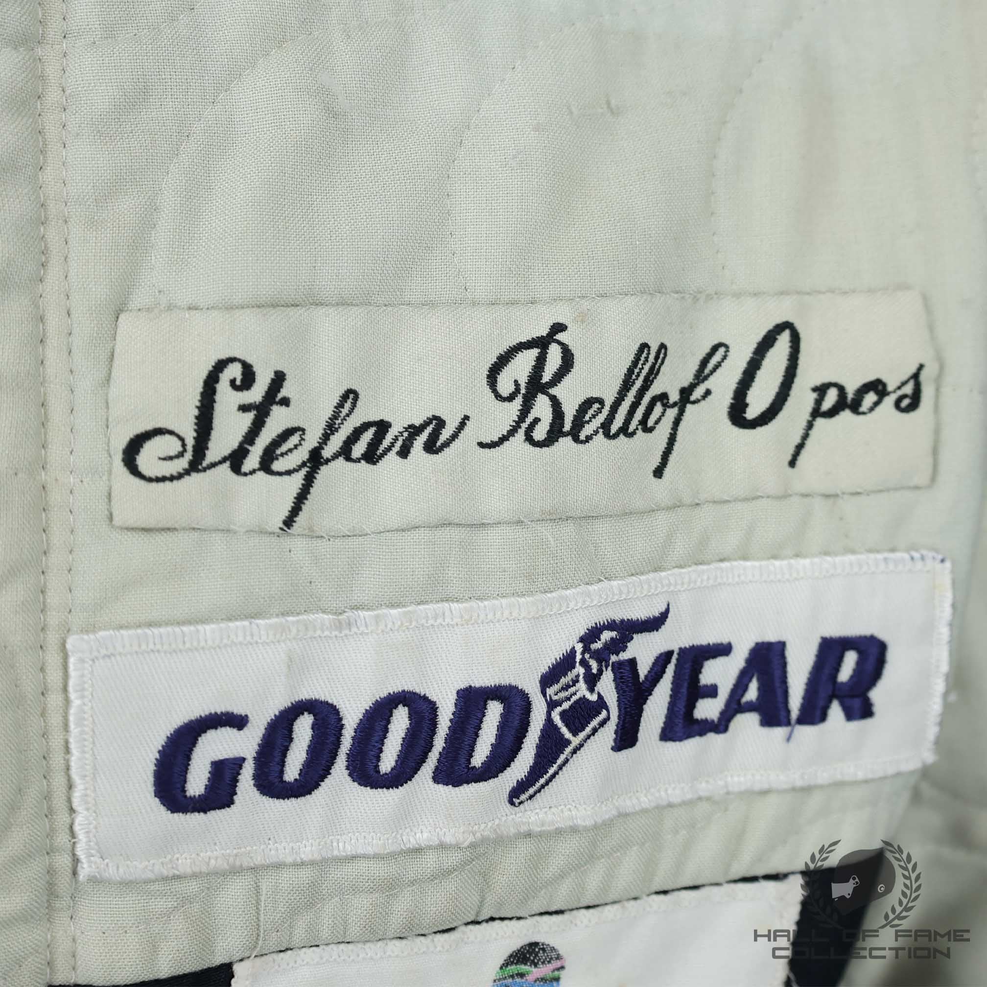 1984 Stefan Bellof "1st F1 Race" Brazilian GP Race Used Tyrrell Racing F1 Suit