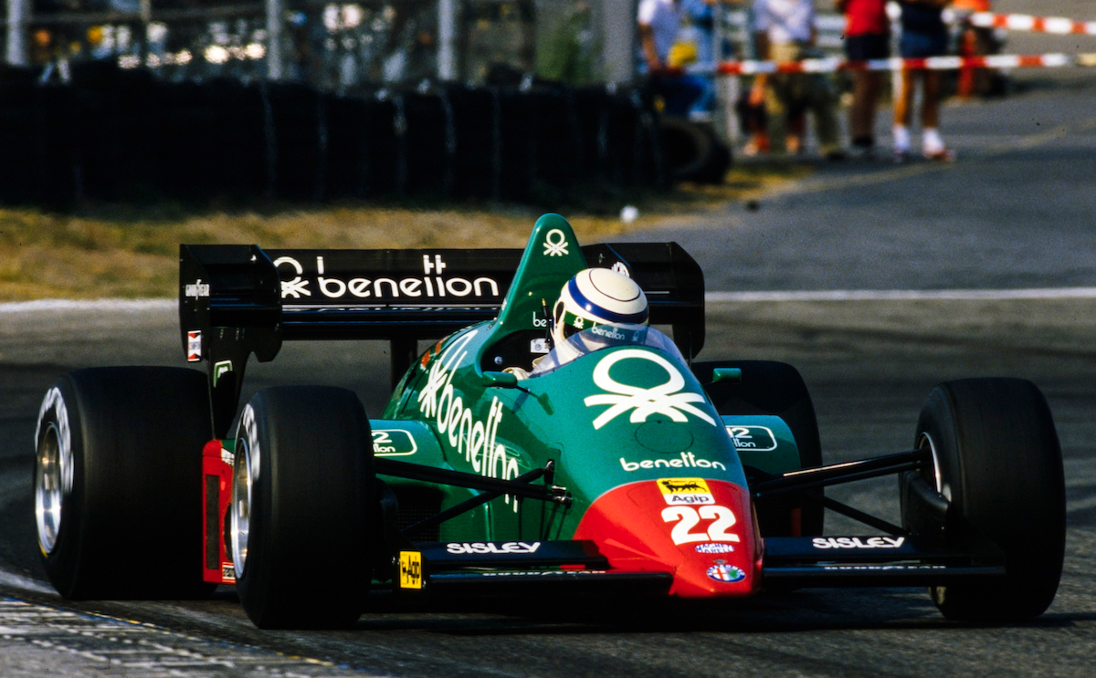 1984 Riccardo Patrese 3rd Place Italian GP Il Presidente Della Repubblica F1 Trophy