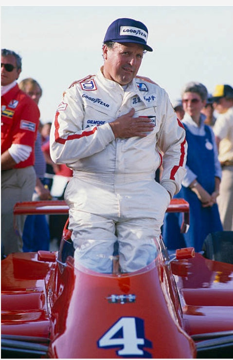 1985 A.J Foyt Race Worn Gilmore Racing Indy 500 Suit