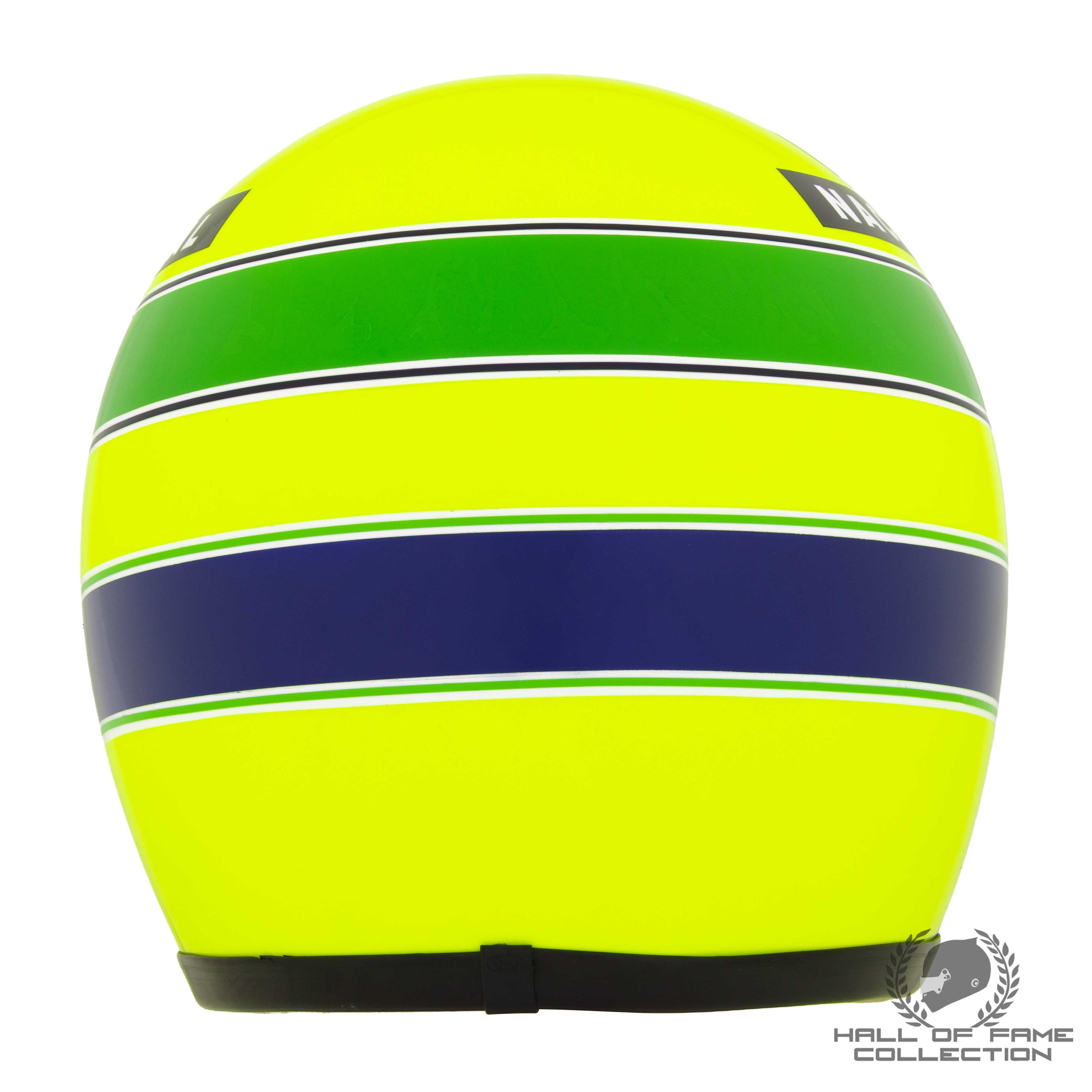 1985 Ayrton Senna Bell XFM-1 JPS Lotus Replica F1 Helmet